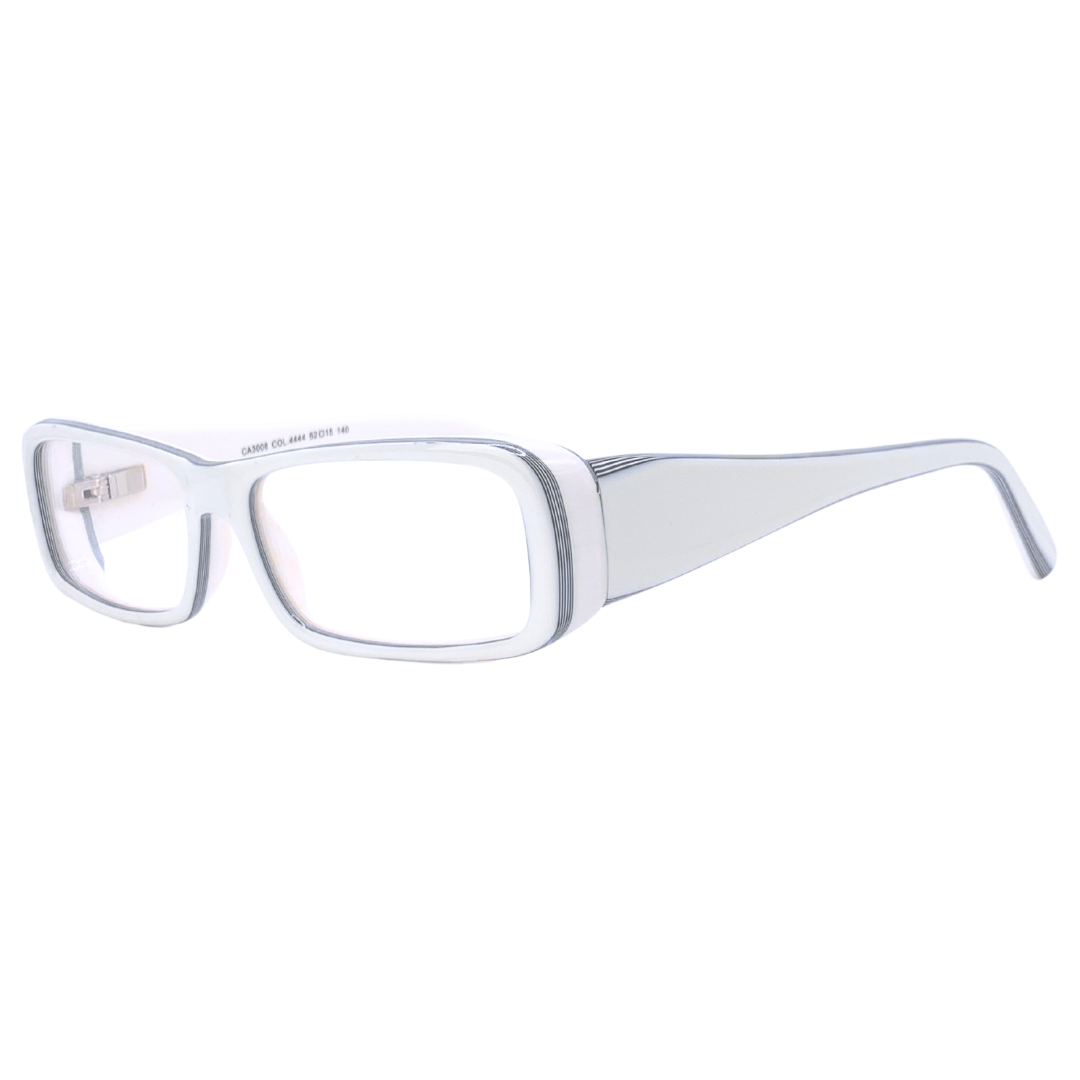 LICK IT Bayonetta Rectangle Clear GlassesWhite-Giant Vintage Eyewear