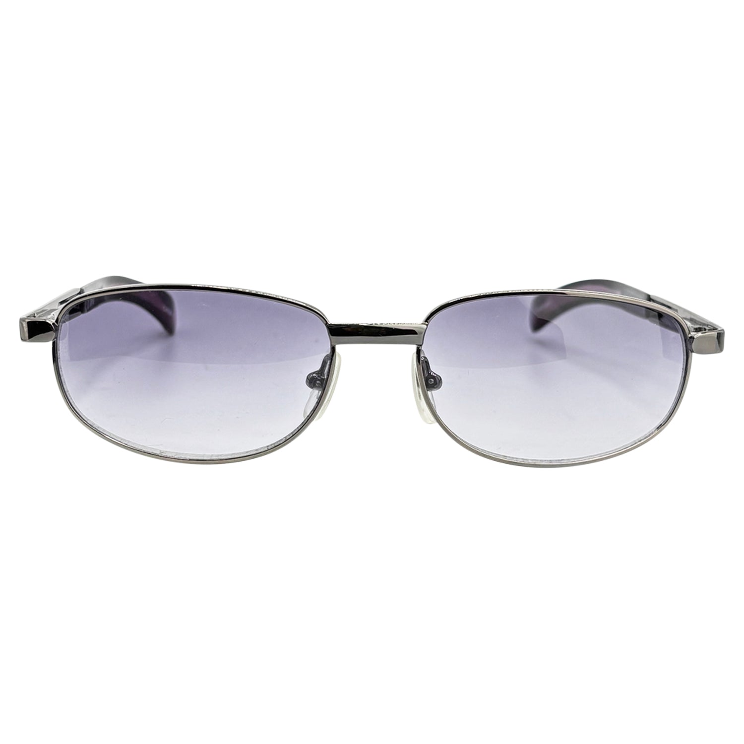 SAMBA 90's Oval Metal SunglassesGunmetal/Smoke-Giant Vintage Eyewear