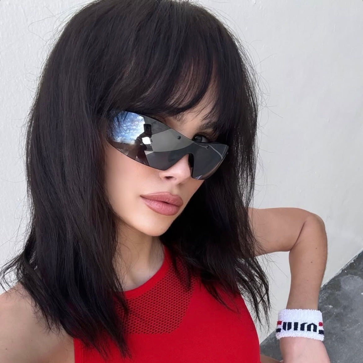 CLUBRAT Super Dark/Black Sports Sunglasses-Giant Vintage Eyewear