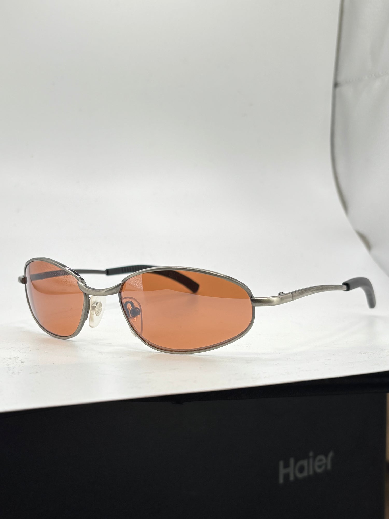 OCEANS Metal 90’s Sport Sunglasses-Giant Vintage Eyewear