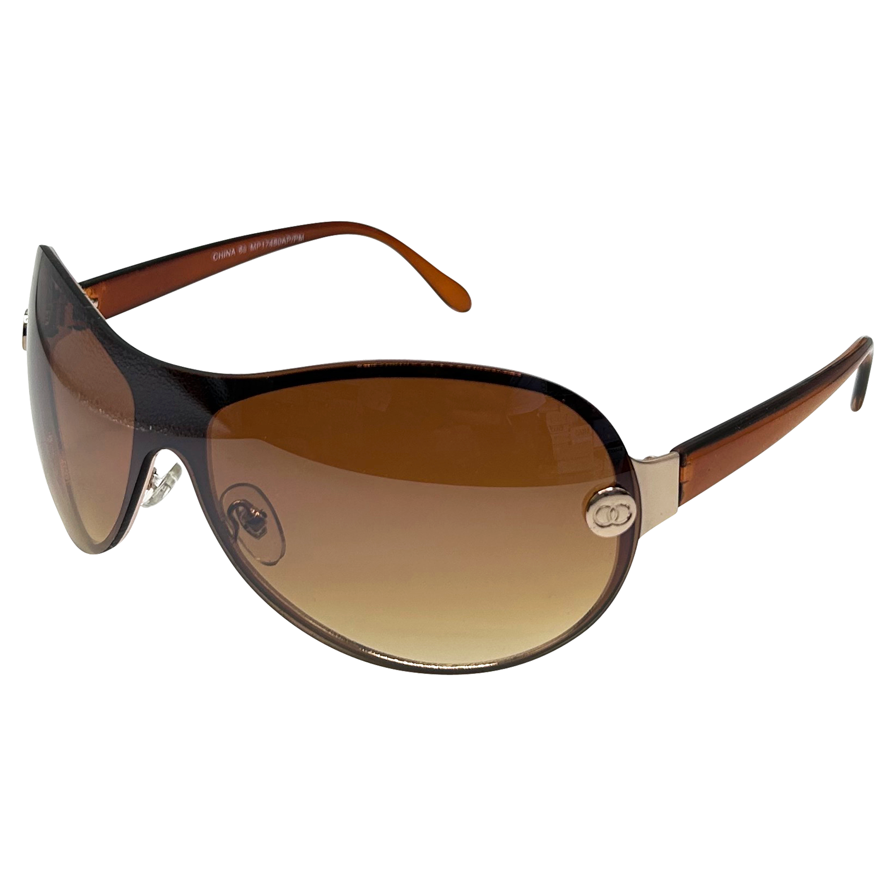 APPLE BOTTOM Shield Y2K Sunglasses