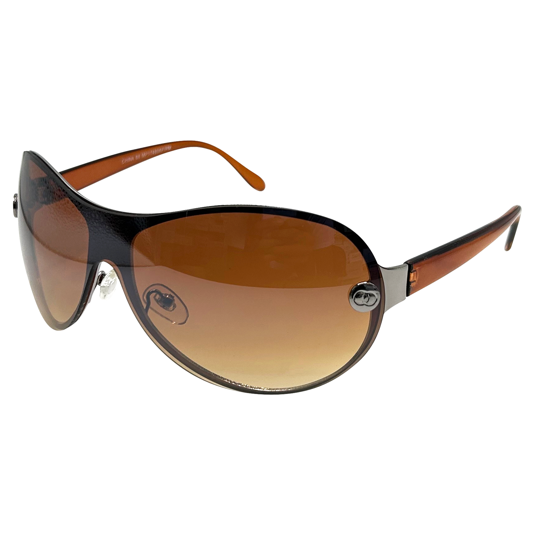 APPLE BOTTOM Shield Y2K Sunglasses