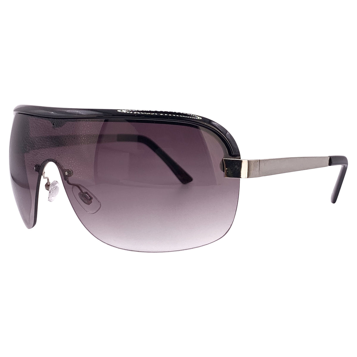 BELOW 0° Oversized Shield Sunglasses-Giant Vintage Eyewear