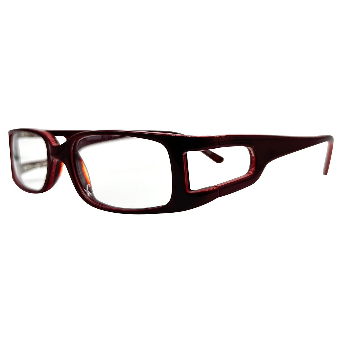 BLOKE Clear Bayonetta-Style Vintage Frame | PremiumCherry-Giant Vintage Eyewear