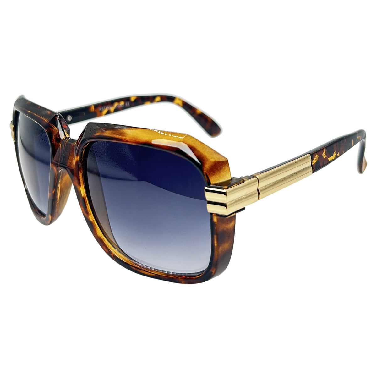 big square sunglasses with a y2k style frame