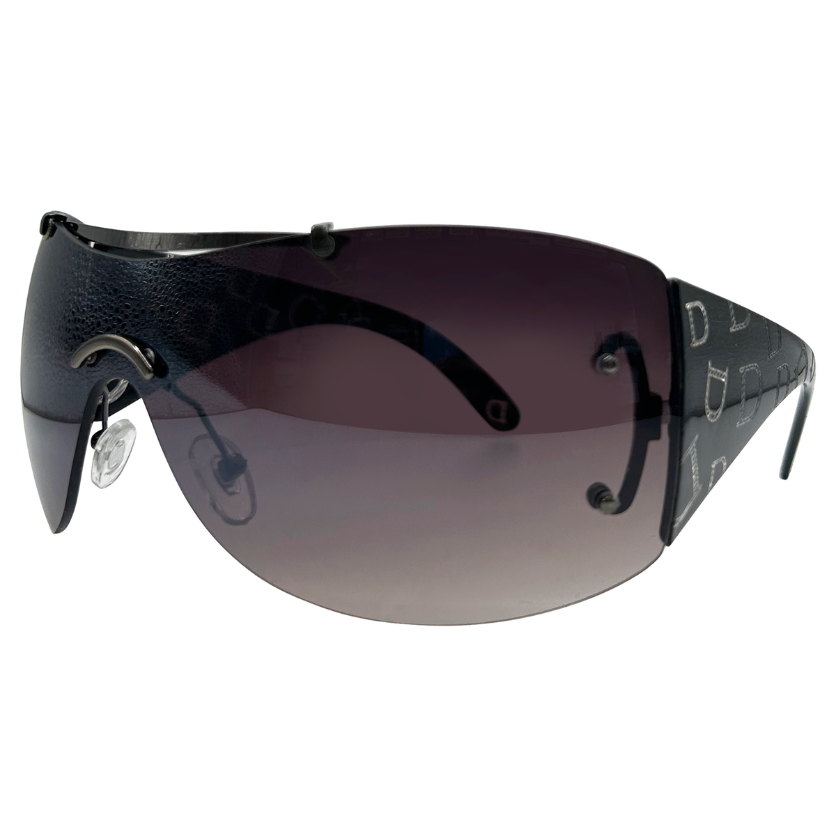 DIET SODA Shield SunglassesBlack/Smoke-Giant Vintage Eyewear