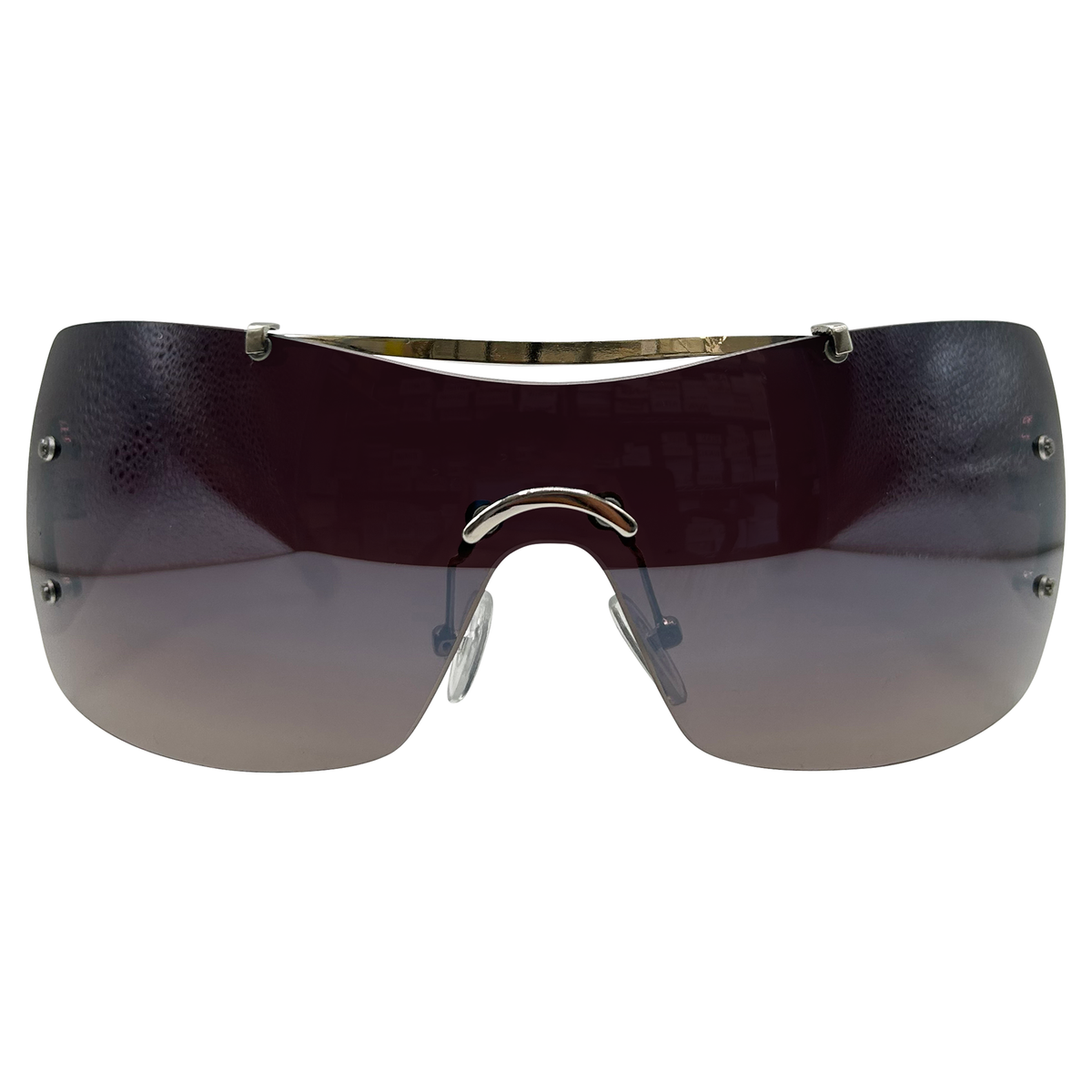 DIET SODA Shield Sunglasses-Giant Vintage Eyewear
