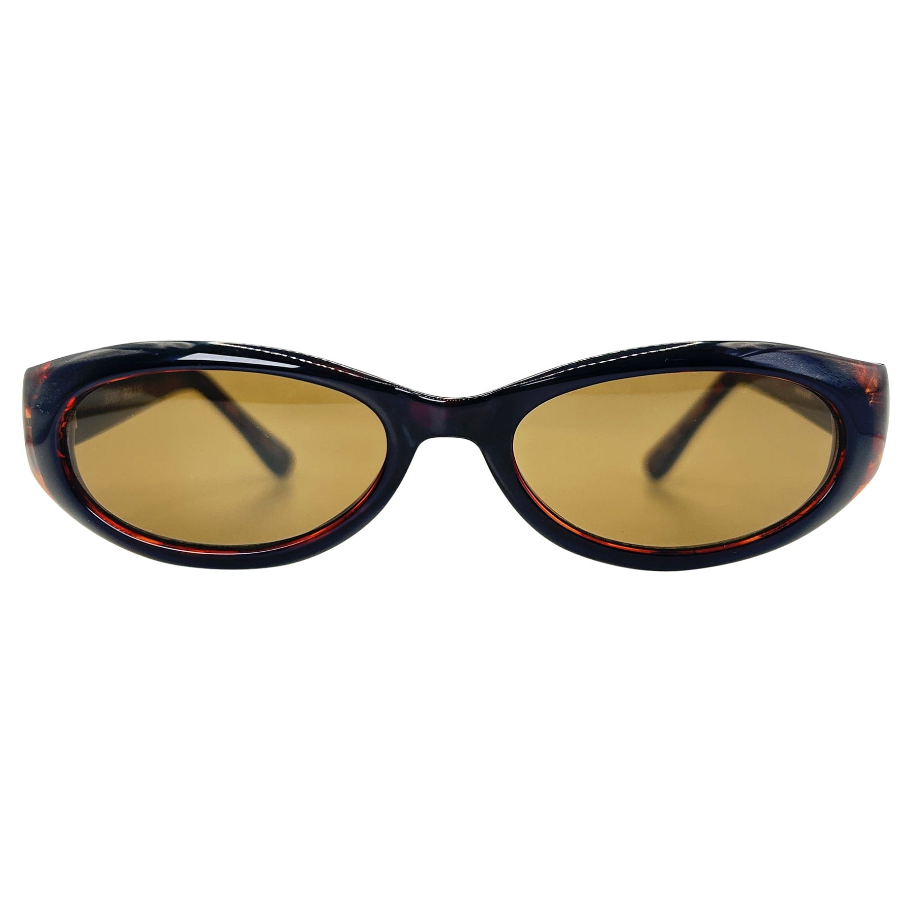 tortoise shell sunglasses with a brown lens