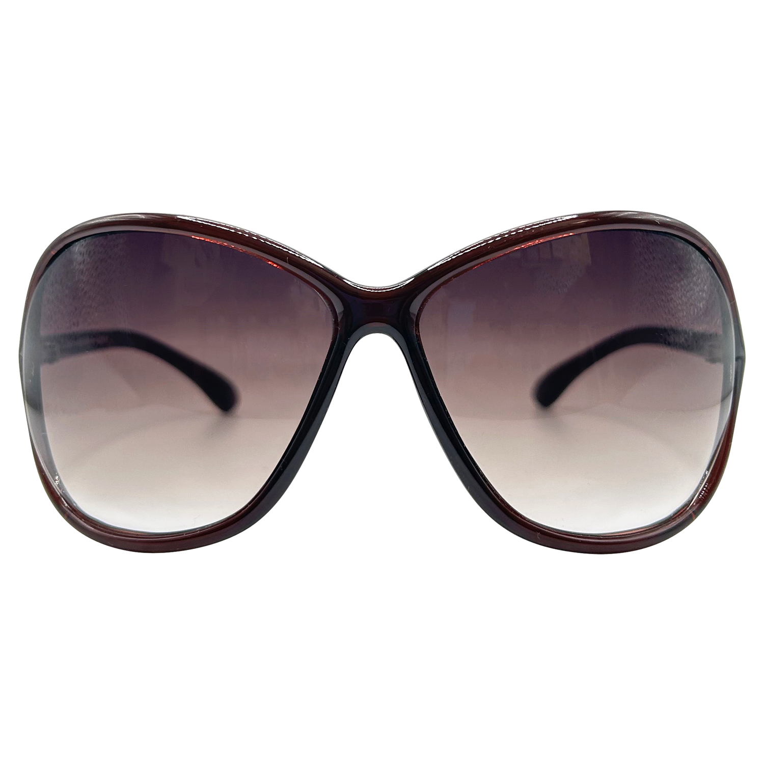 FAUCET Round SunglassesBrown/Smoke-Giant Vintage Eyewear