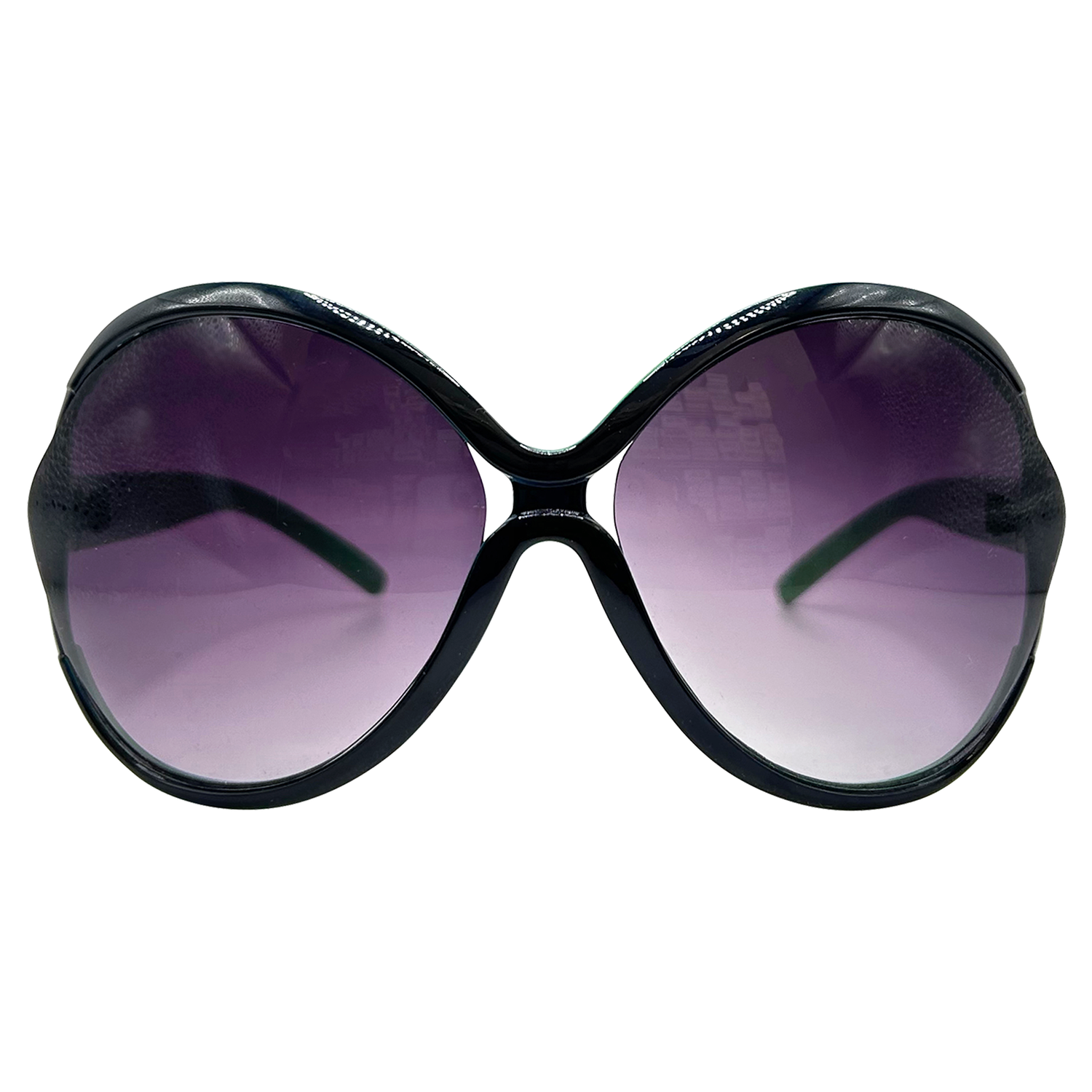 FLARED Boho Sheek Oversized Sunglasses-Giant Vintage Eyewear