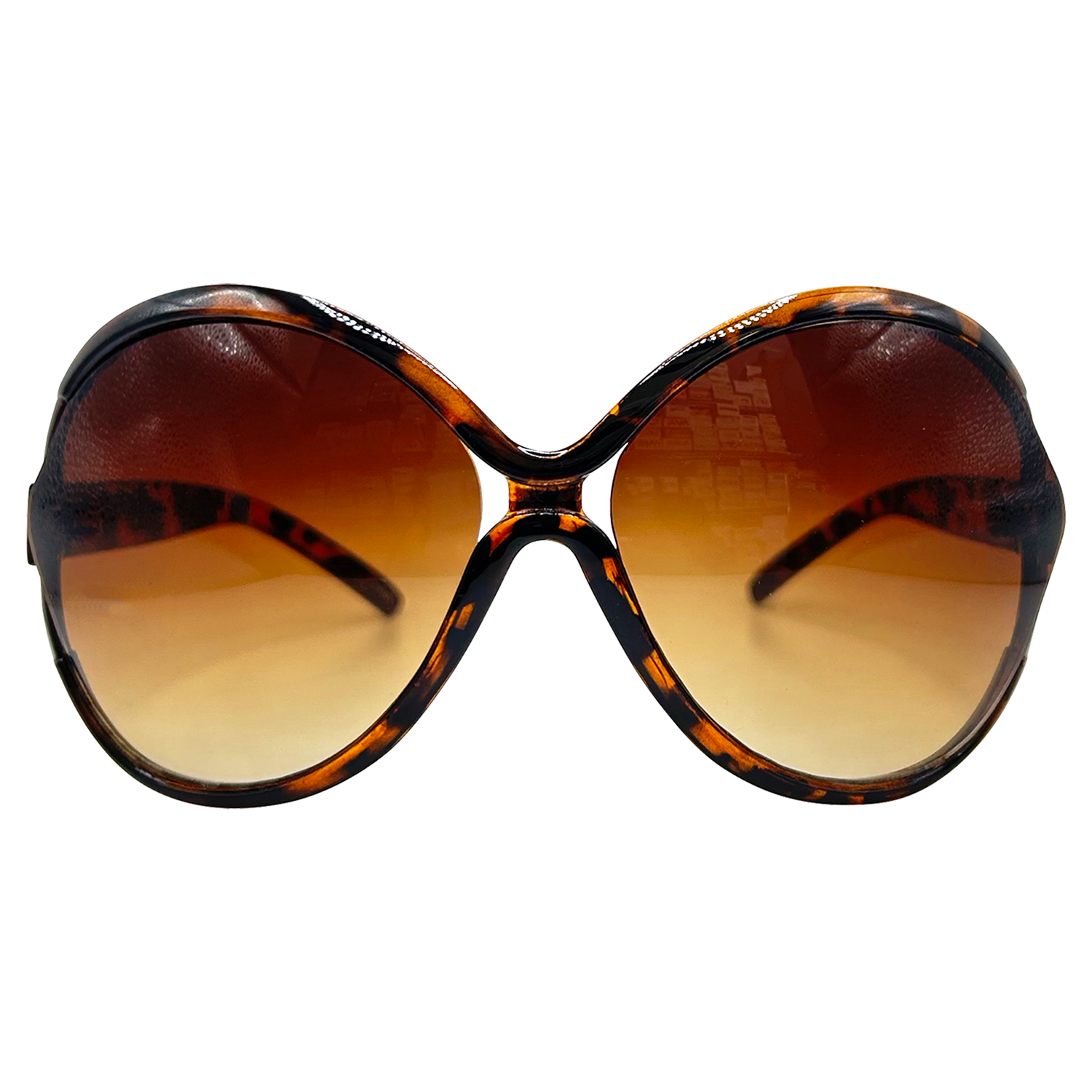 FLARED Boho Sheek Oversized Sunglasses-Giant Vintage Eyewear
