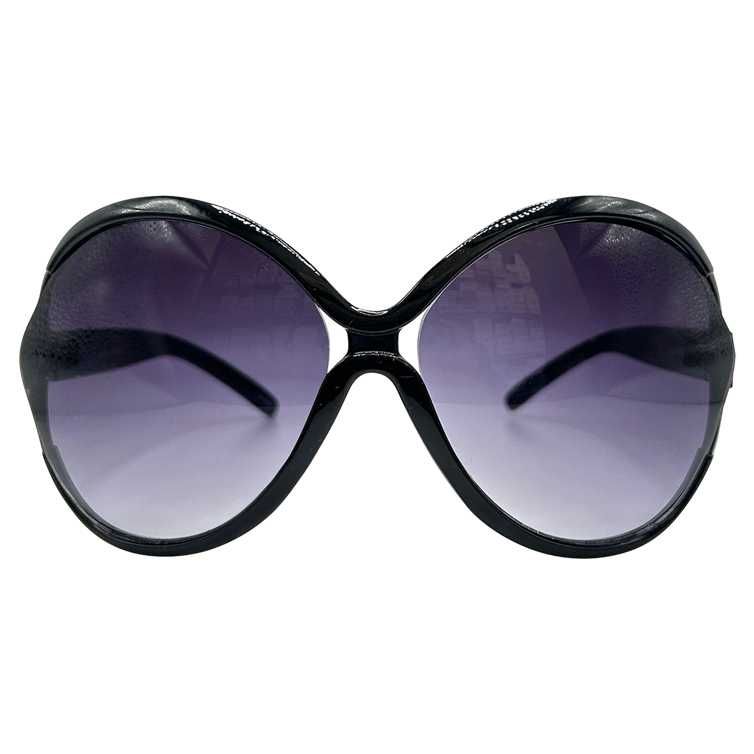 FLARED Boho Sheek Oversized Sunglasses-Giant Vintage Eyewear