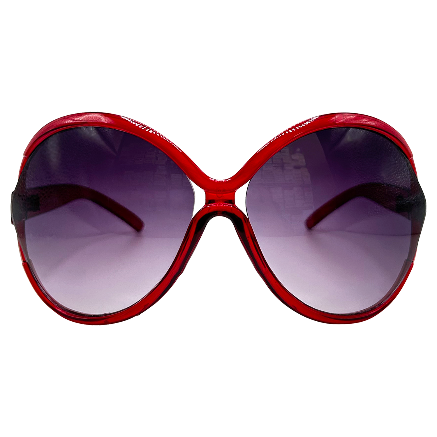 FLARED Boho Sheek Oversized Sunglasses-Giant Vintage Eyewear