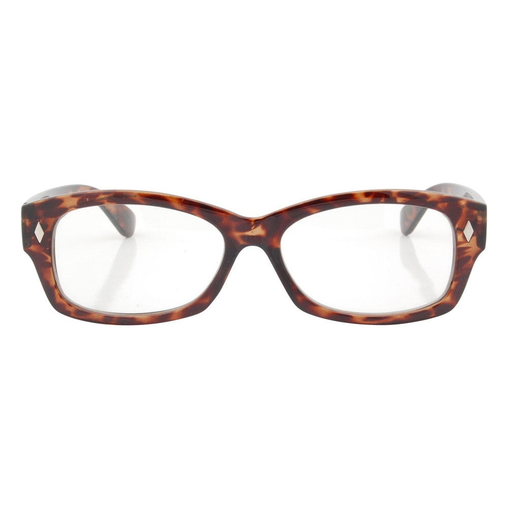 CHONG Tortoise Clear Glasses-Giant Vintage Eyewear