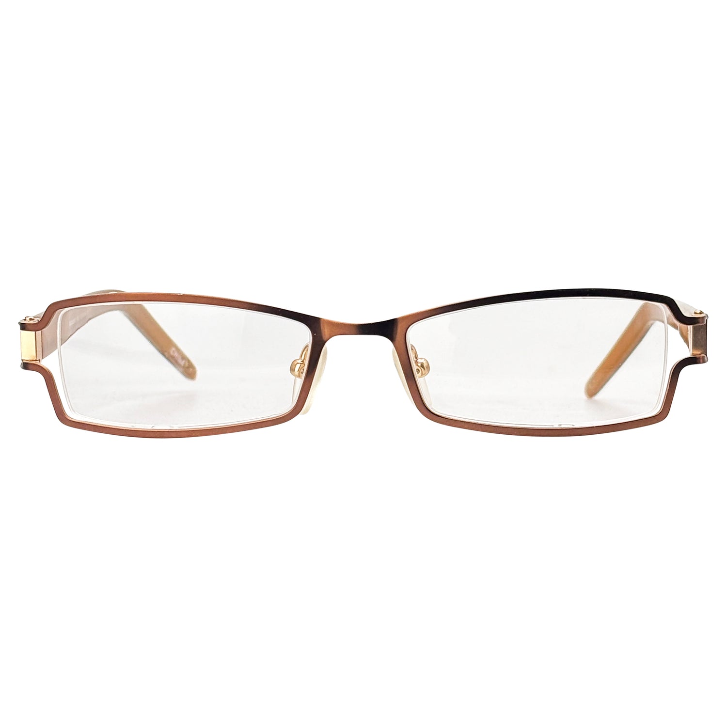 GIRL CODE Bayonetta GlassesCopper-Giant Vintage Eyewear