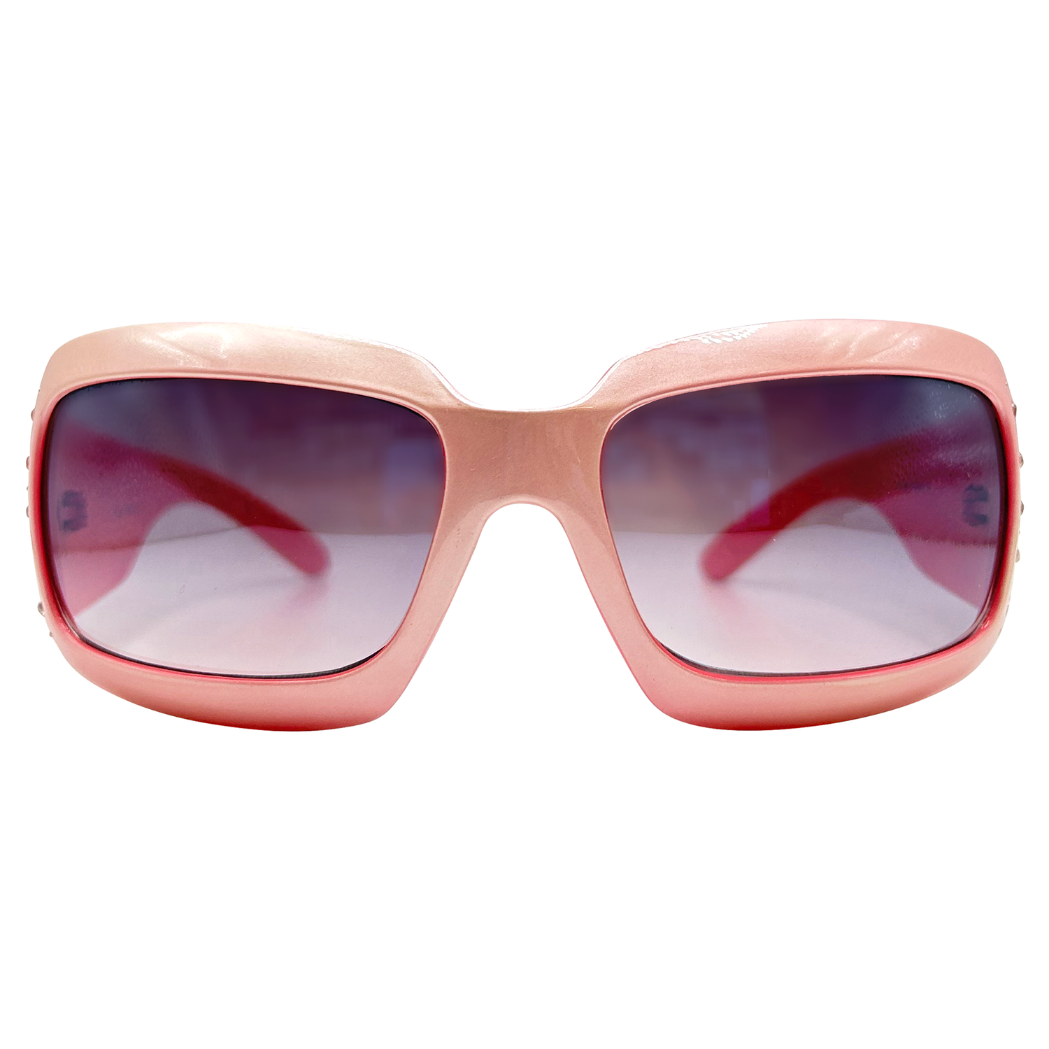 HIGH PROFILE Square Y2K SunglassesPink-Giant Vintage Eyewear