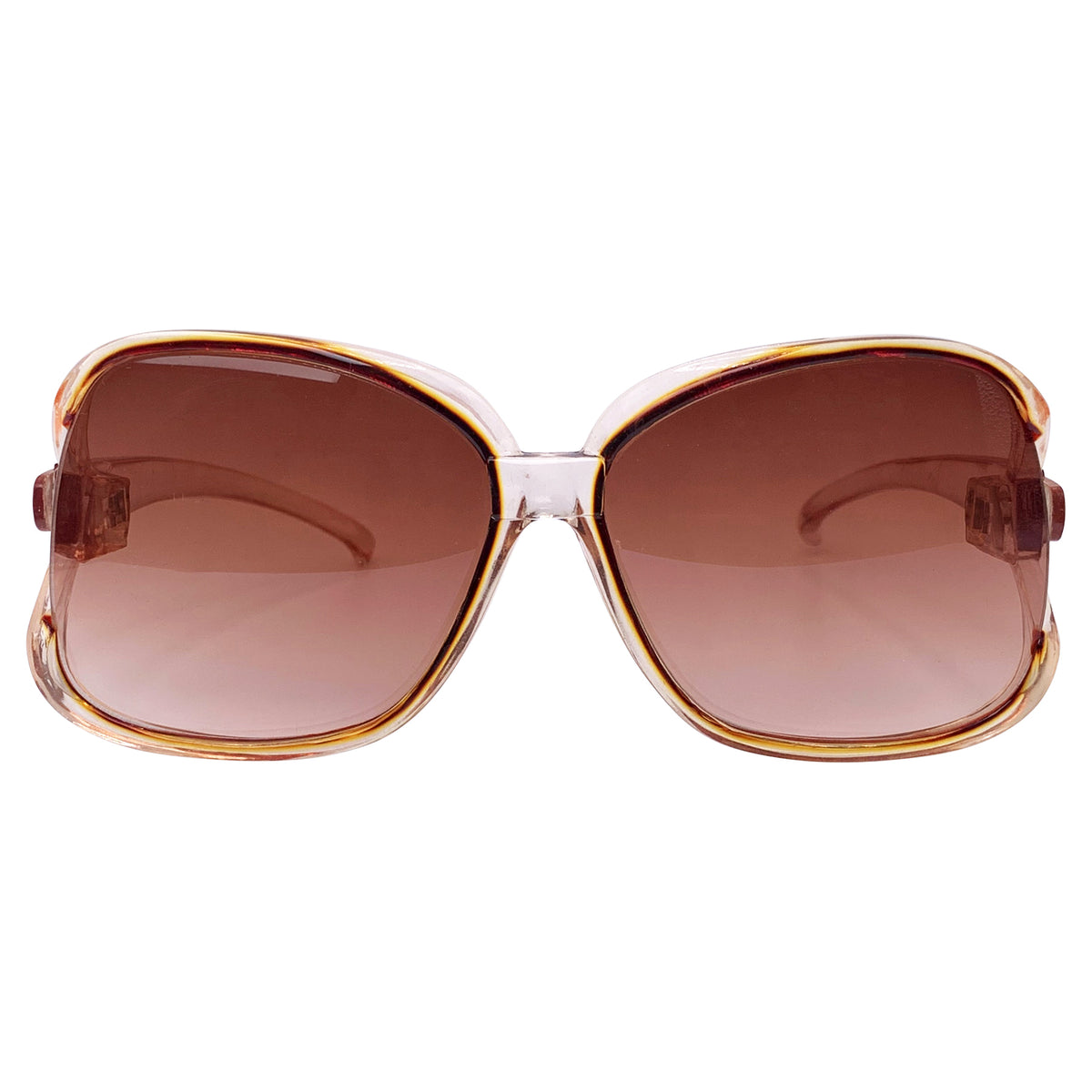 HIRSCH 70s Vintage SunglassesClear Smoke-Giant Vintage Eyewear