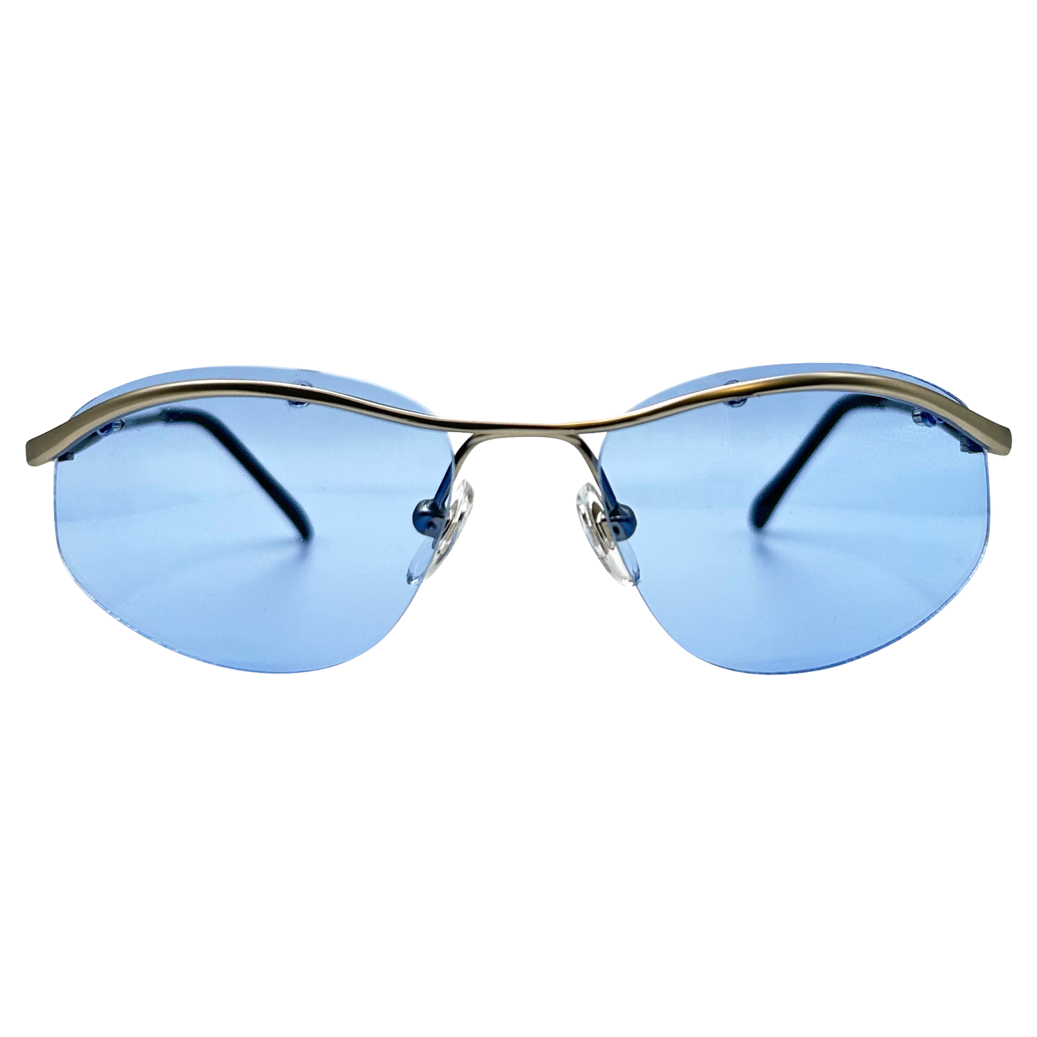 IDENTICAL Rimless Y2K Sunglasses-Giant Vintage Eyewear
