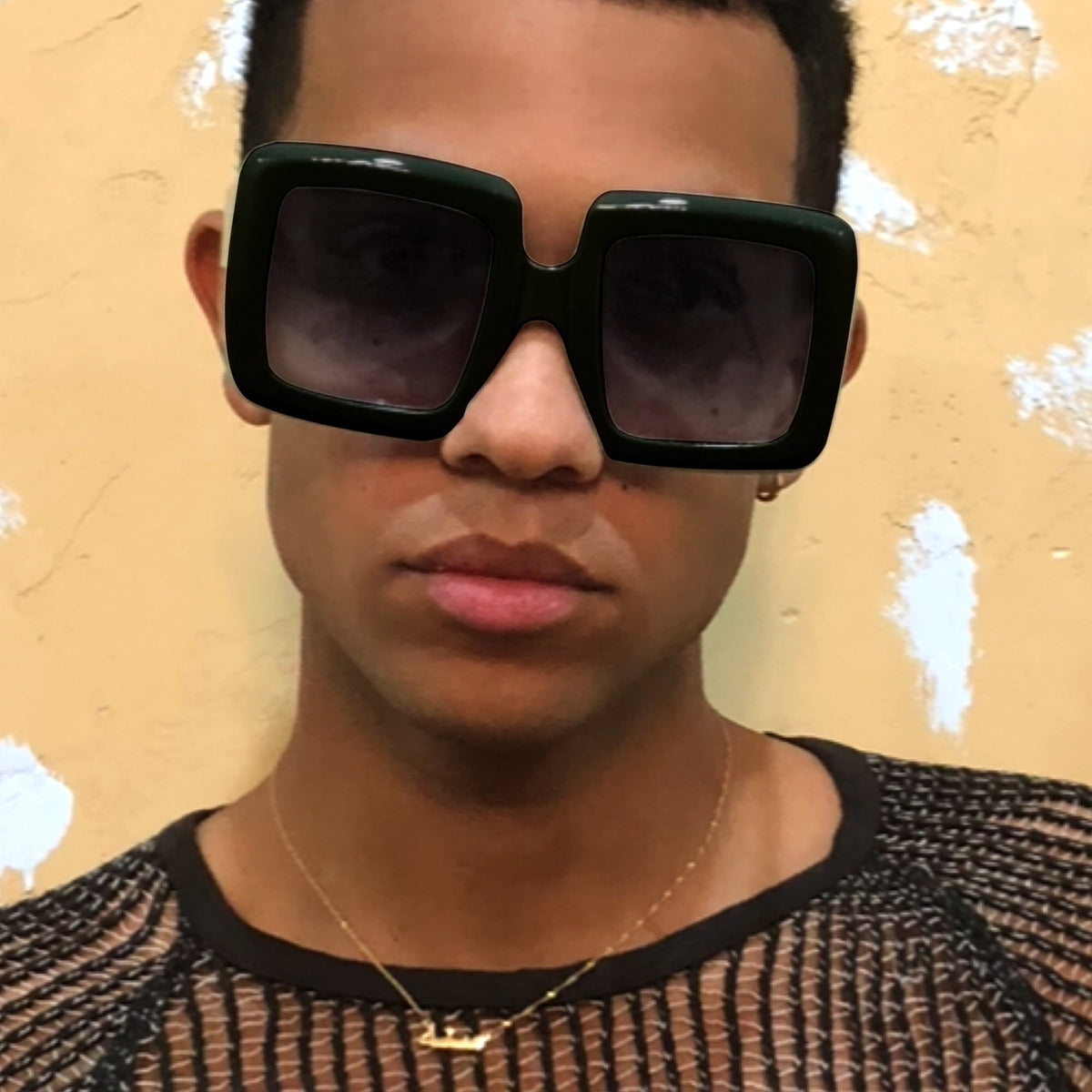 BLOCKS 70s-Inspired Square Sunglasses-Giant Vintage Eyewear