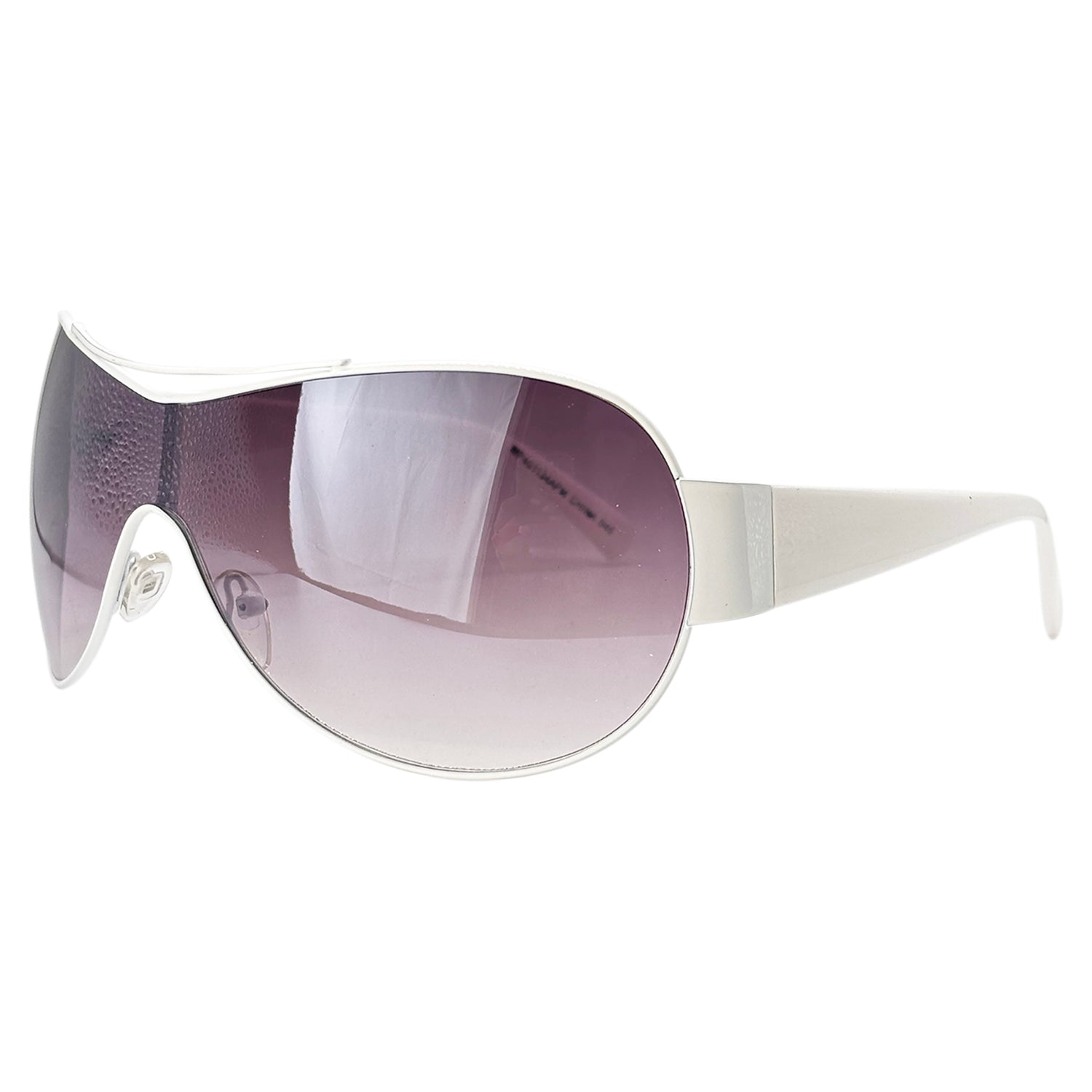 POPPIN Oversized Y2K Aviator Shield-Giant Vintage Eyewear