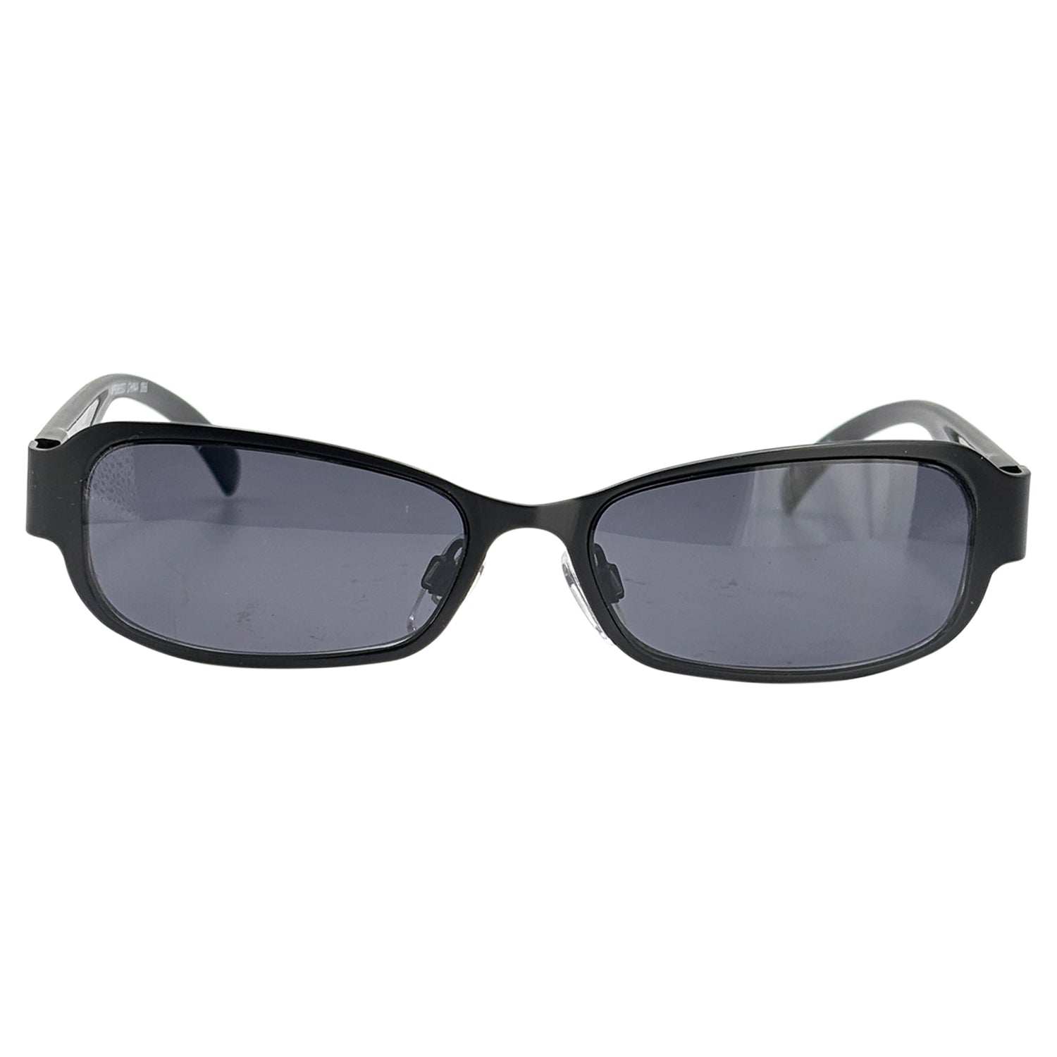 INTOLERANT 90's Metal Square SunglassesBlack/Super Dark-Giant Vintage Eyewear
