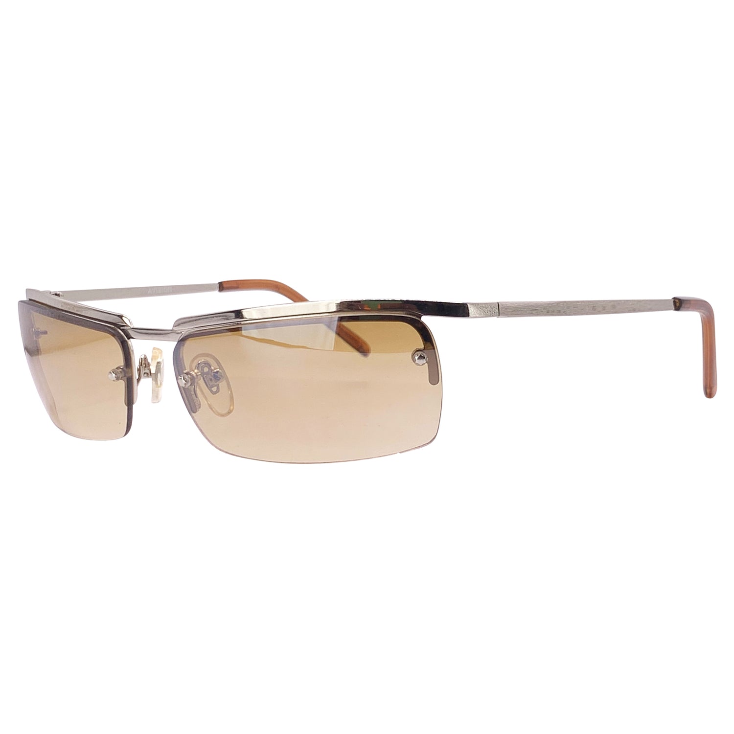 RADIO Rimless Y2K Sunglasses-Giant Vintage Eyewear