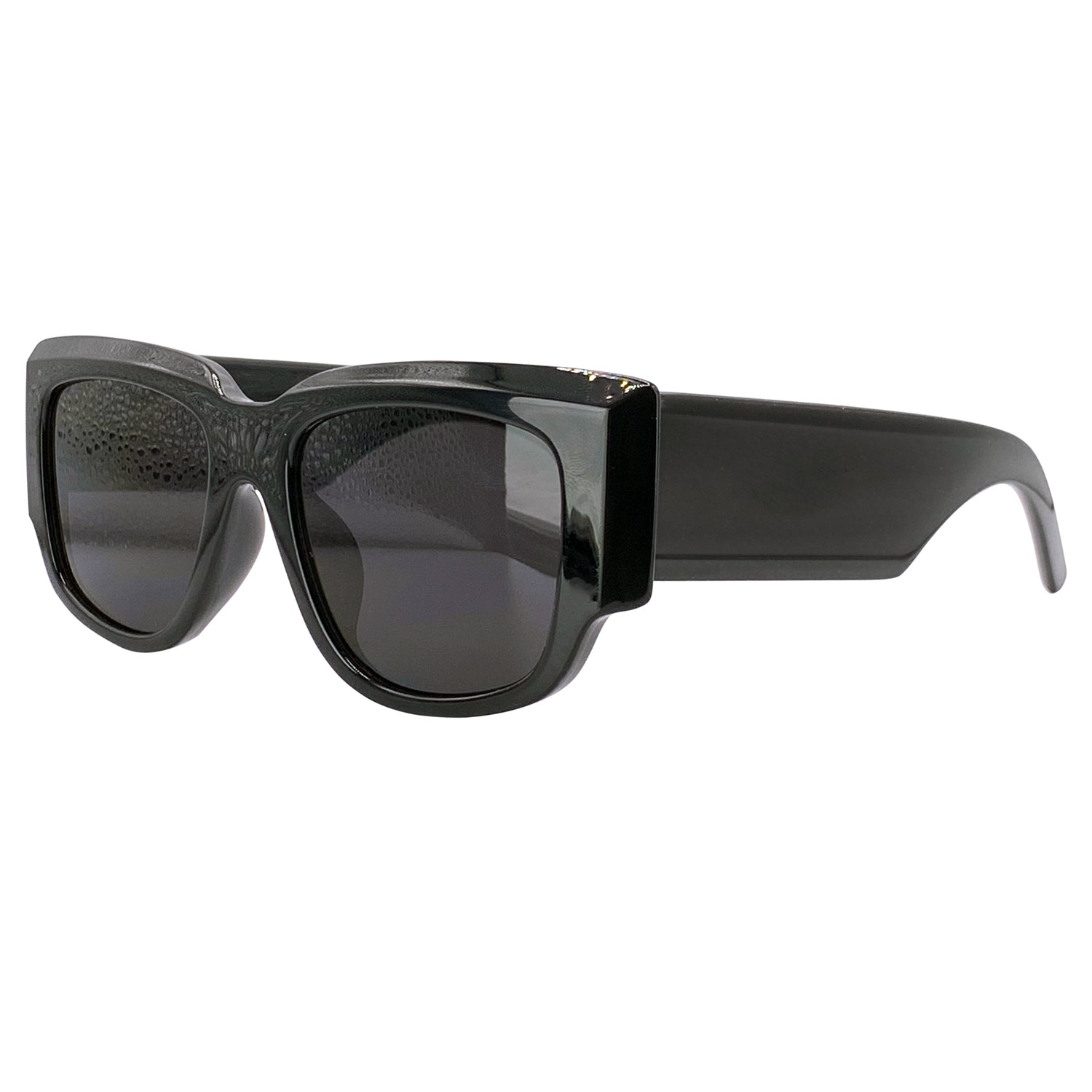 ADMIRE Black Cat Eye Sunglasses-Giant Vintage Eyewear