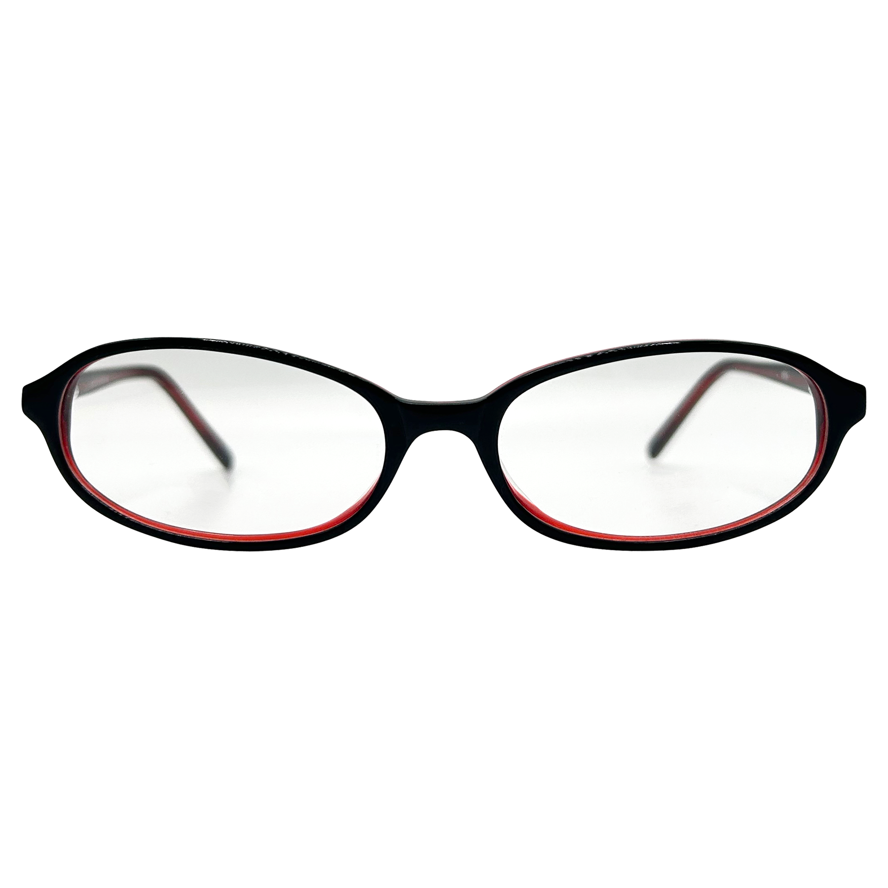 ITTY BITTY Small Clear Oval 90s Glasses | Premium