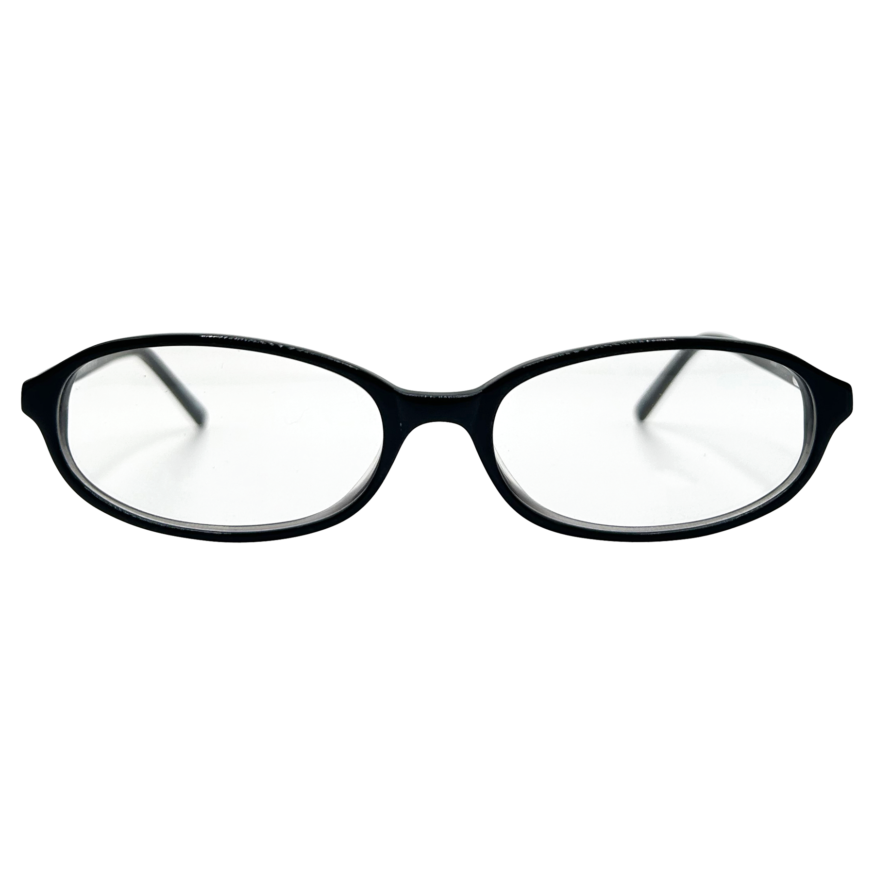 ITTY BITTY Small Clear Oval 90s Glasses | Premium