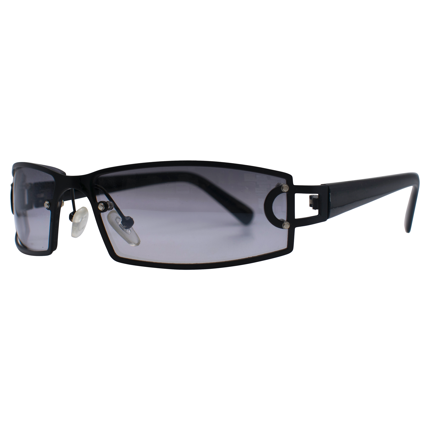 JAGGER Square Y2K SunglassesBlack/Smoke-Giant Vintage Eyewear