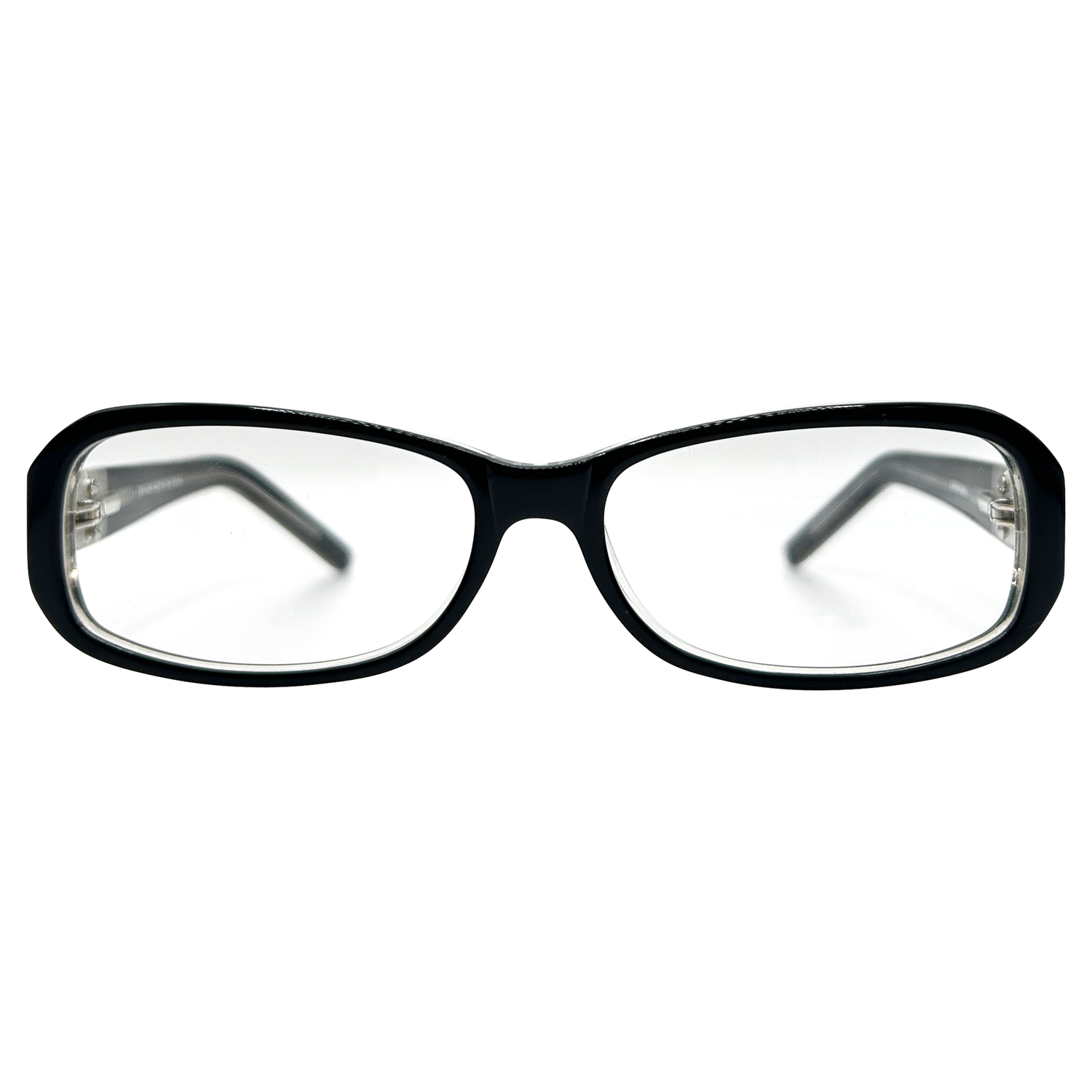 vintage clear glasses
