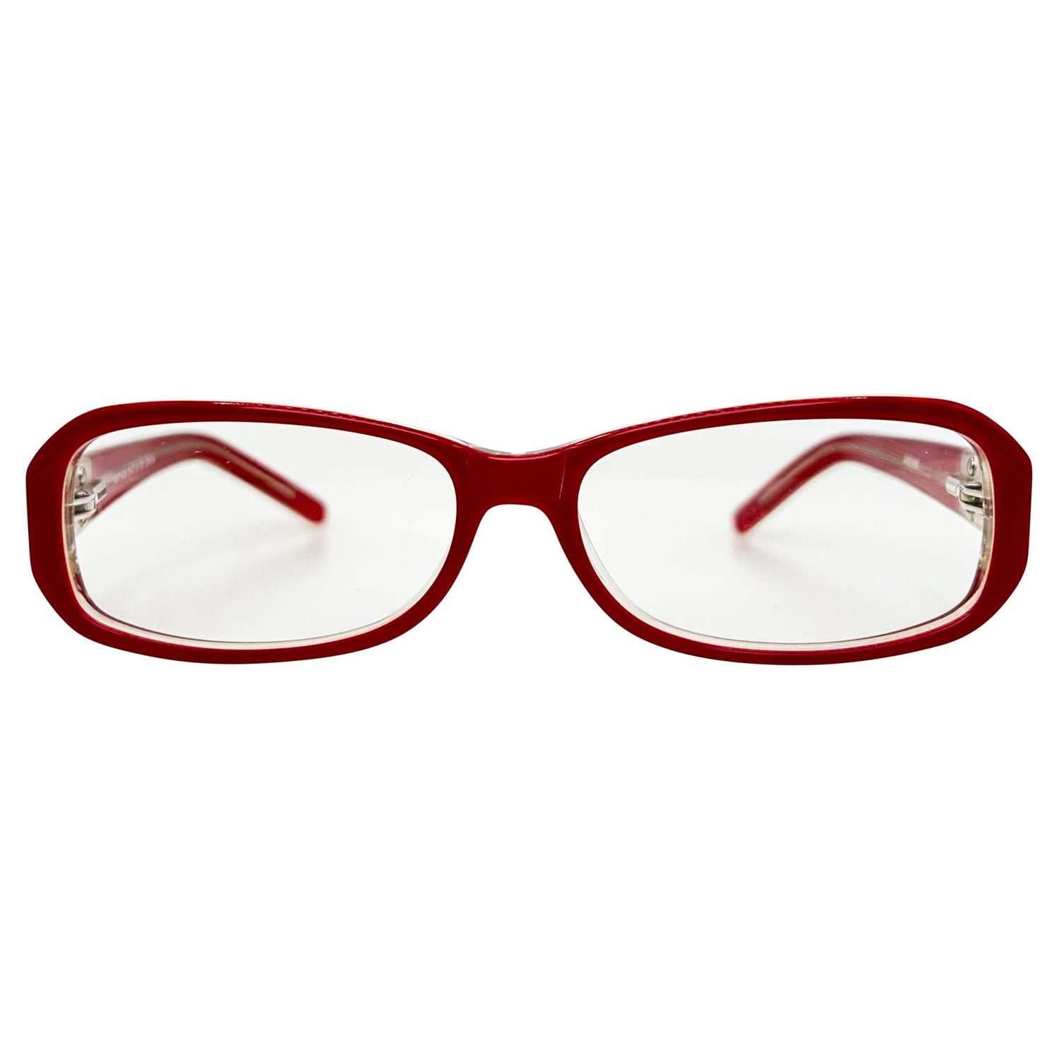 JEANE Clear Bayonetta-Style Frame | Premium *As Seen On: Charli D’Amelio*-Giant Vintage Eyewear