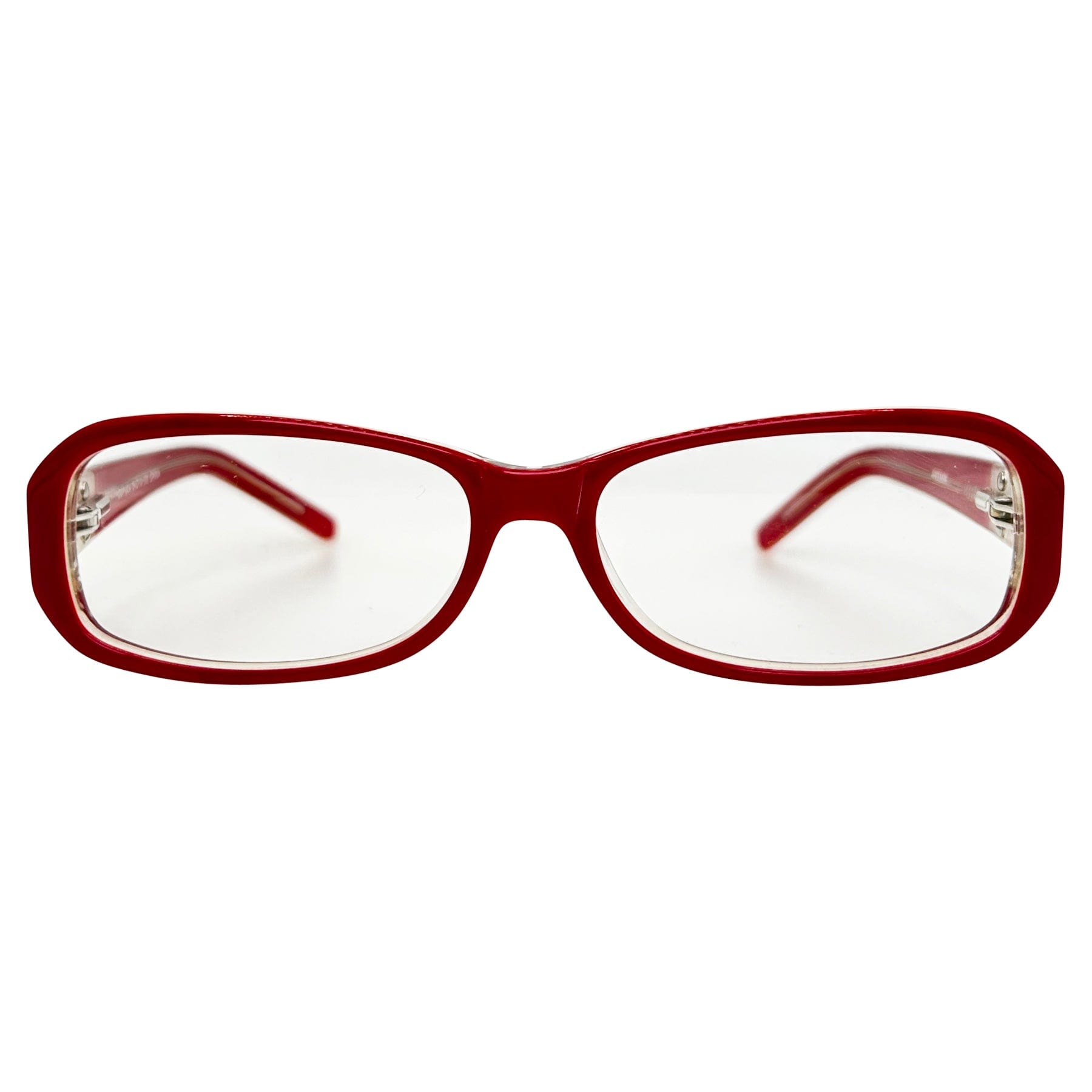 JEANE Clear Bayonetta-Style Frame | Premium *As Seen On: Charli D’Amelio*-Giant Vintage Eyewear