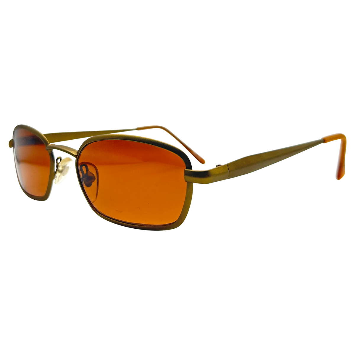 Shop Vintage LEFT LANE Oval 90s Sunglasses | Blue-Blocker | Day