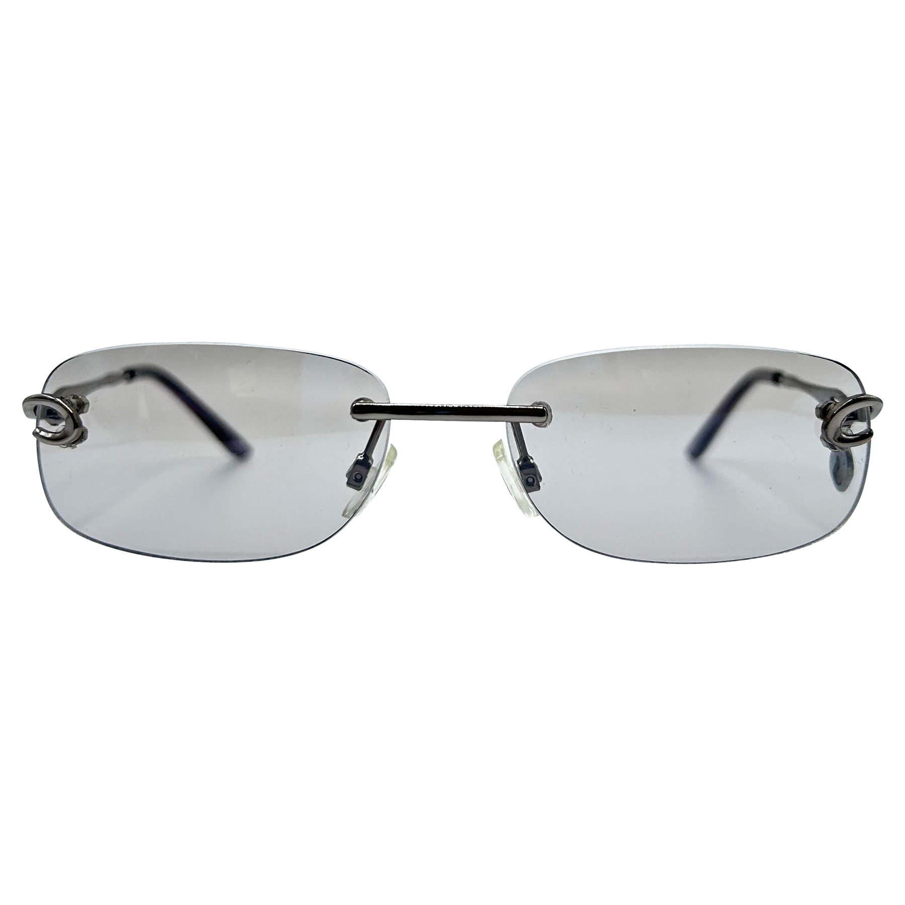 LIZZY Tiny Rimless Y2K Sunglasses