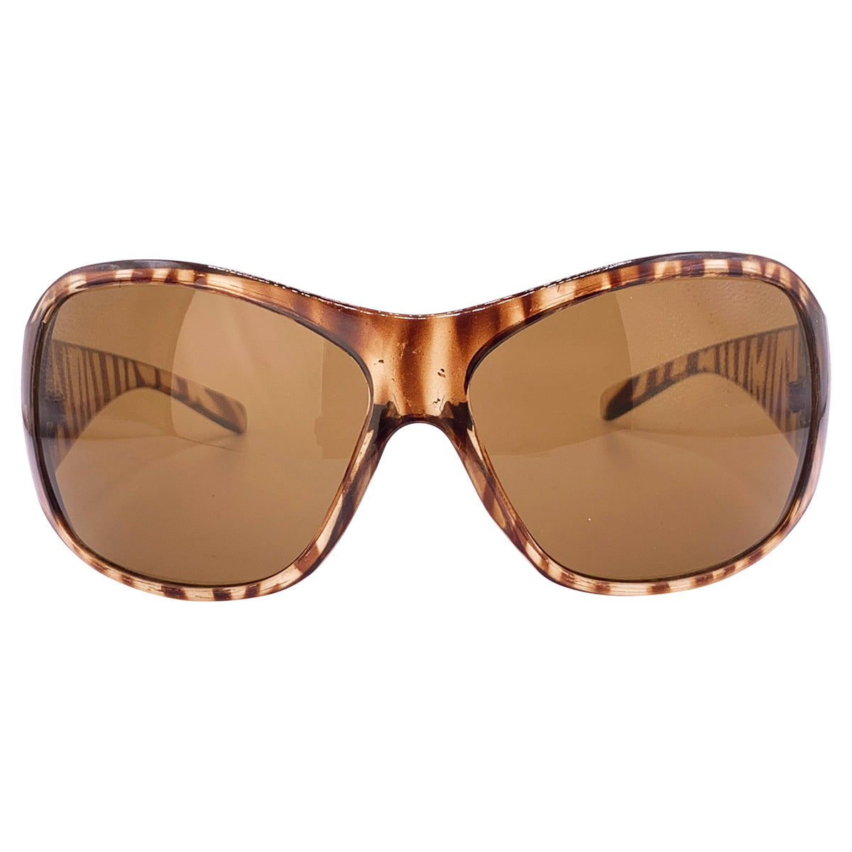 EXPENSIVE TASTE Oversized Shield Sunglasses-Giant Vintage Eyewear