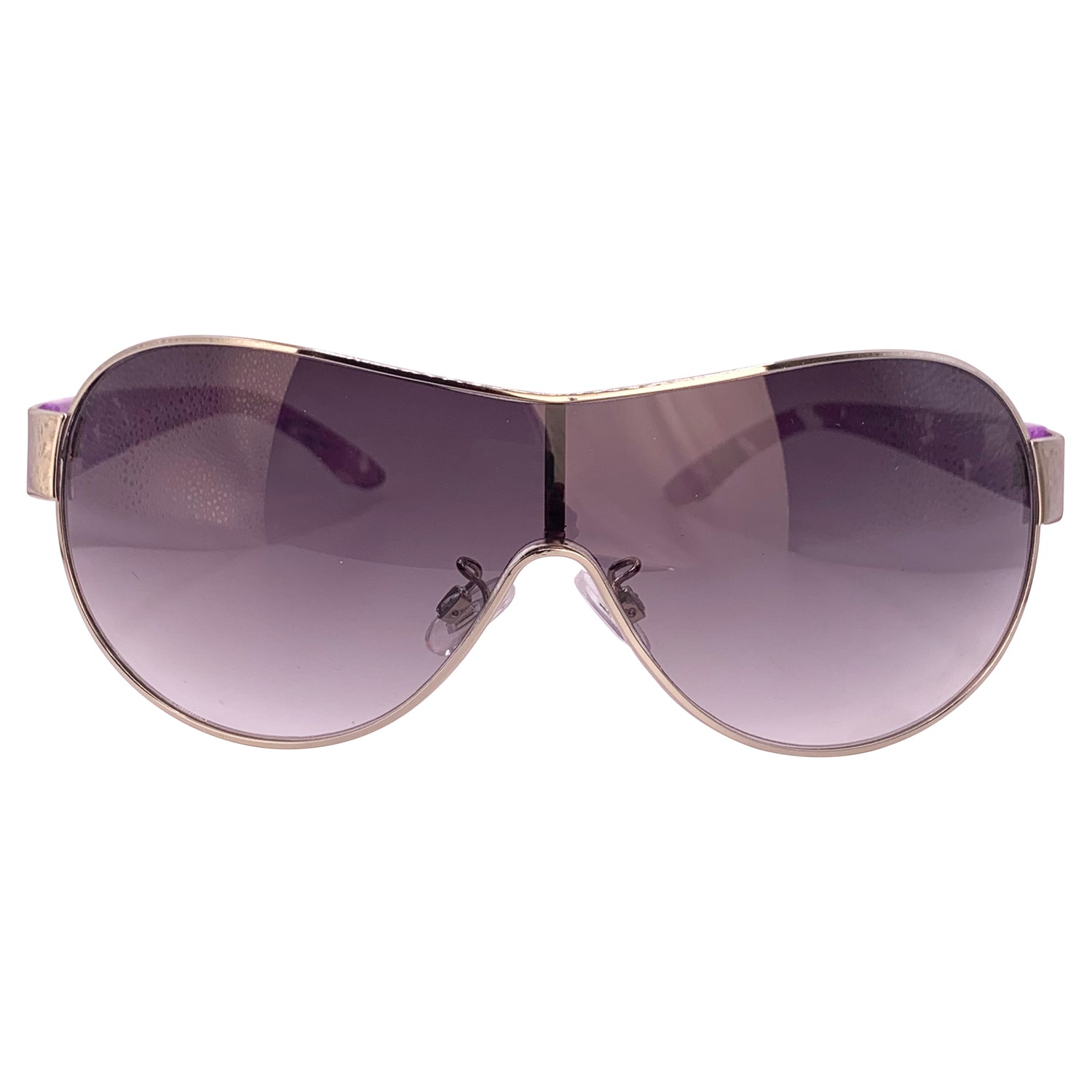 FEATHERED Y2K Shield Sunglasses-Giant Vintage Eyewear