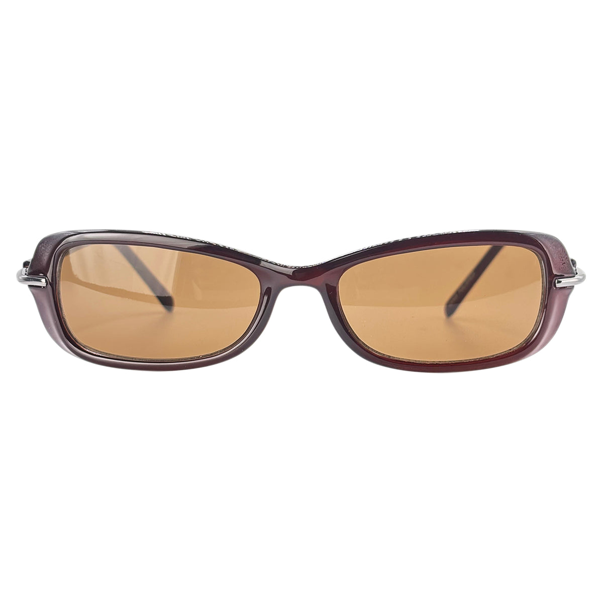 CHARLOTTE 90's SunglassesBrown-Giant Vintage Eyewear