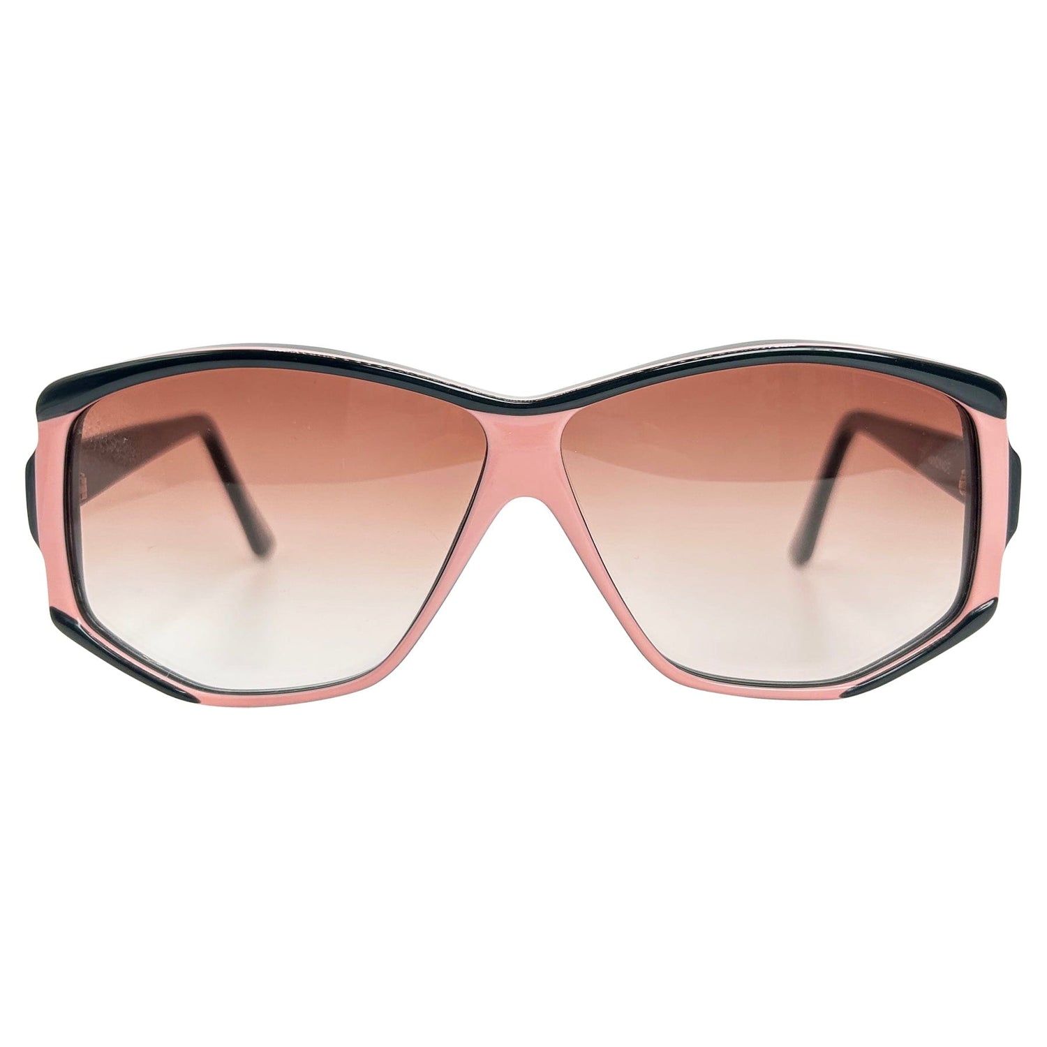 SCORE Black/Pink 80s SunglassesBlack/Pink-Giant Vintage Eyewear