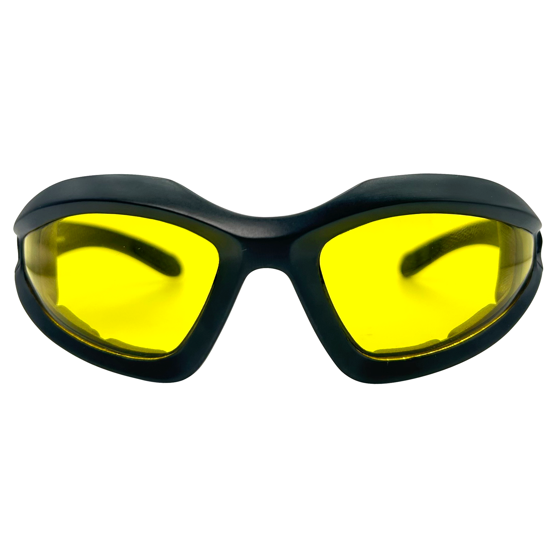 yellowflash lens sunglasses, sports shield style frame