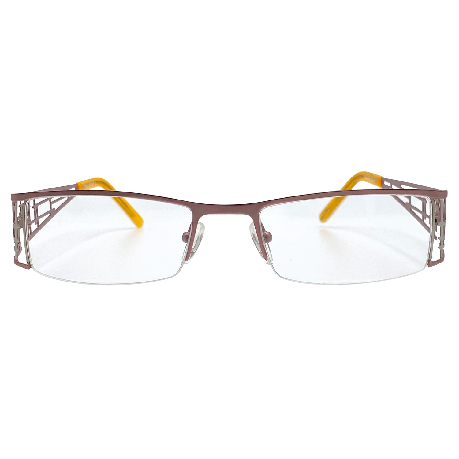THAT B*TCH Clear Square 90s Glasses | Premium-Giant Vintage Eyewear