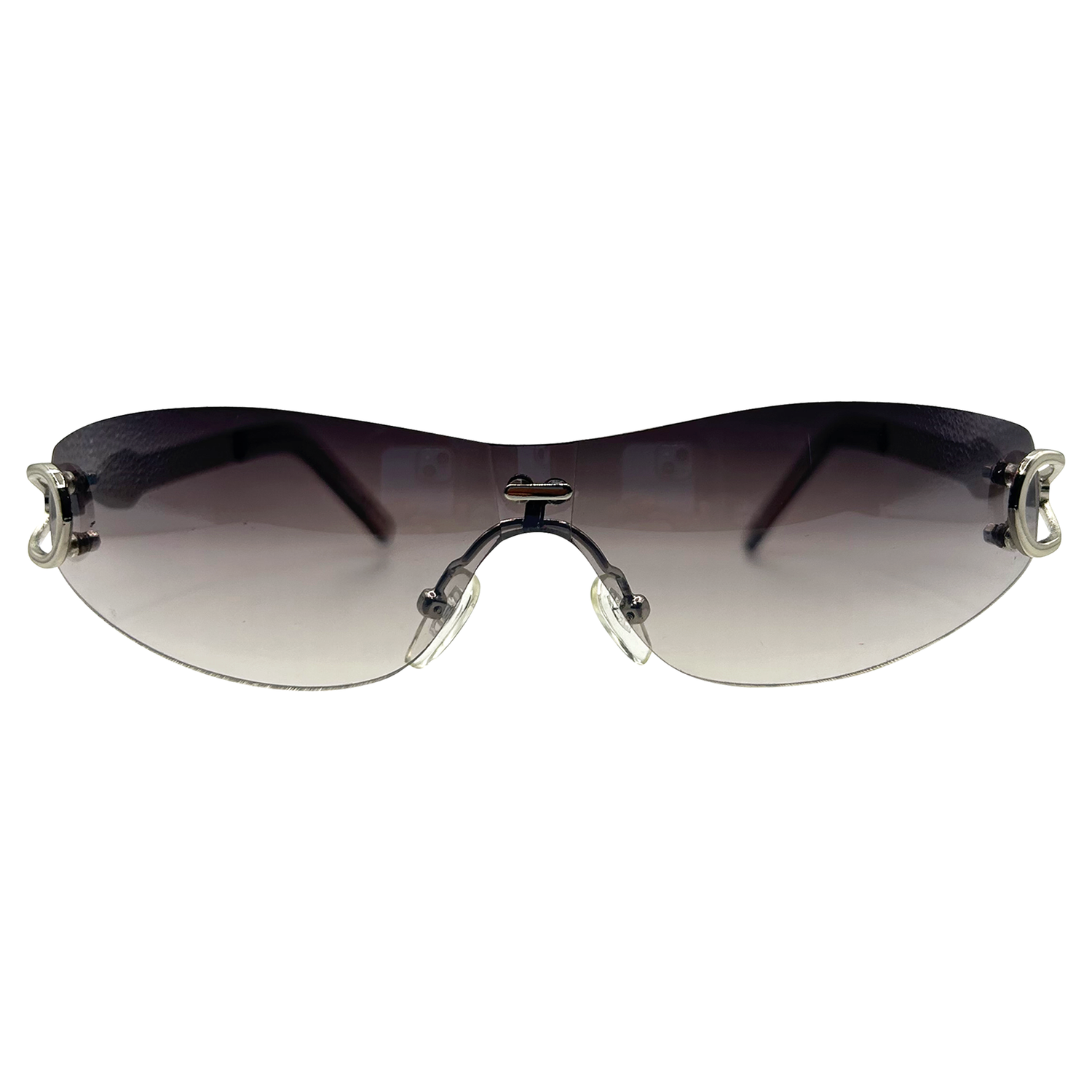 VICIOUS Rimless Sunglasses-Giant Vintage Eyewear