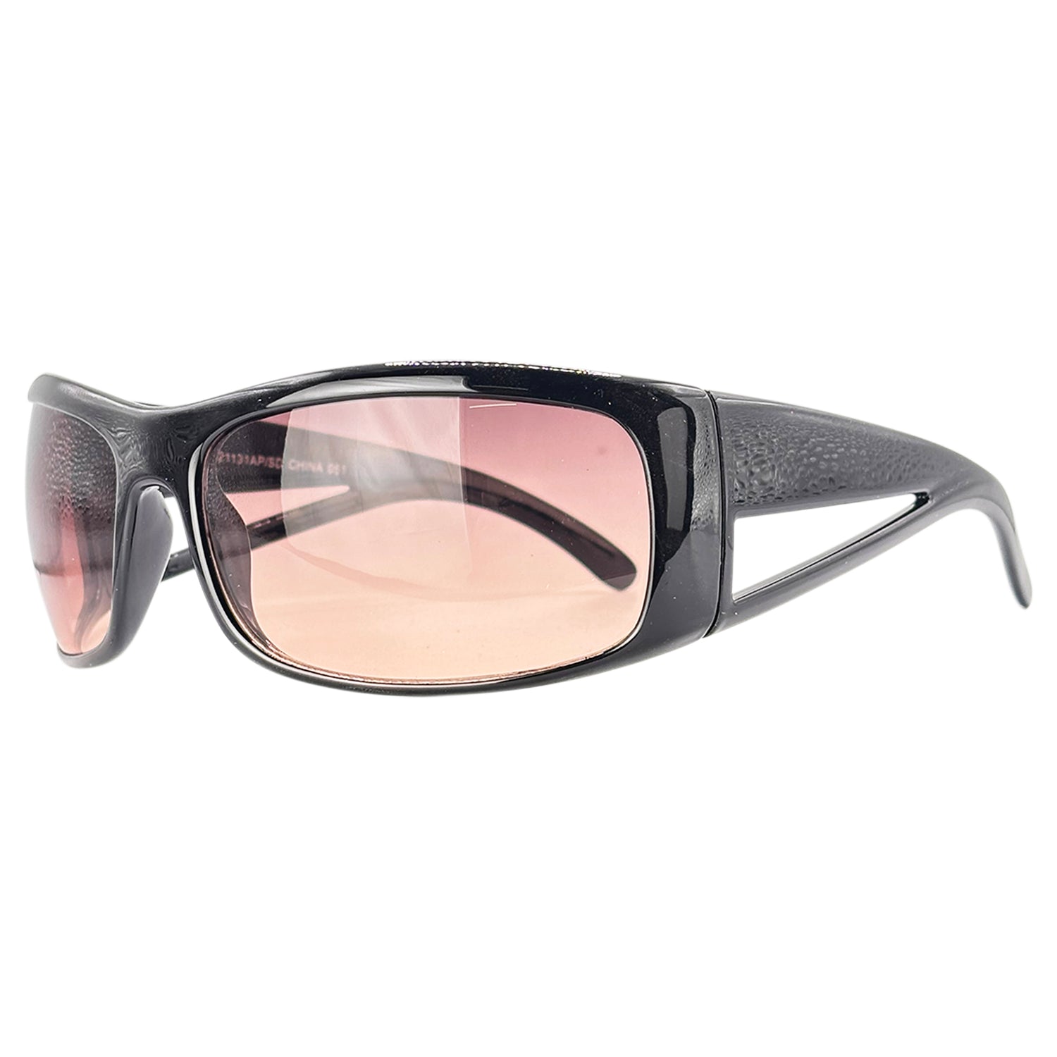 VIRGO Shield SunglassesBlack/Sunset-Giant Vintage Eyewear