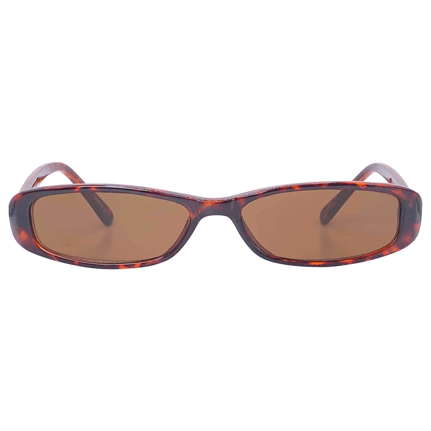 tortoise colorful sunglasses with a brown lens and 90s style frame 