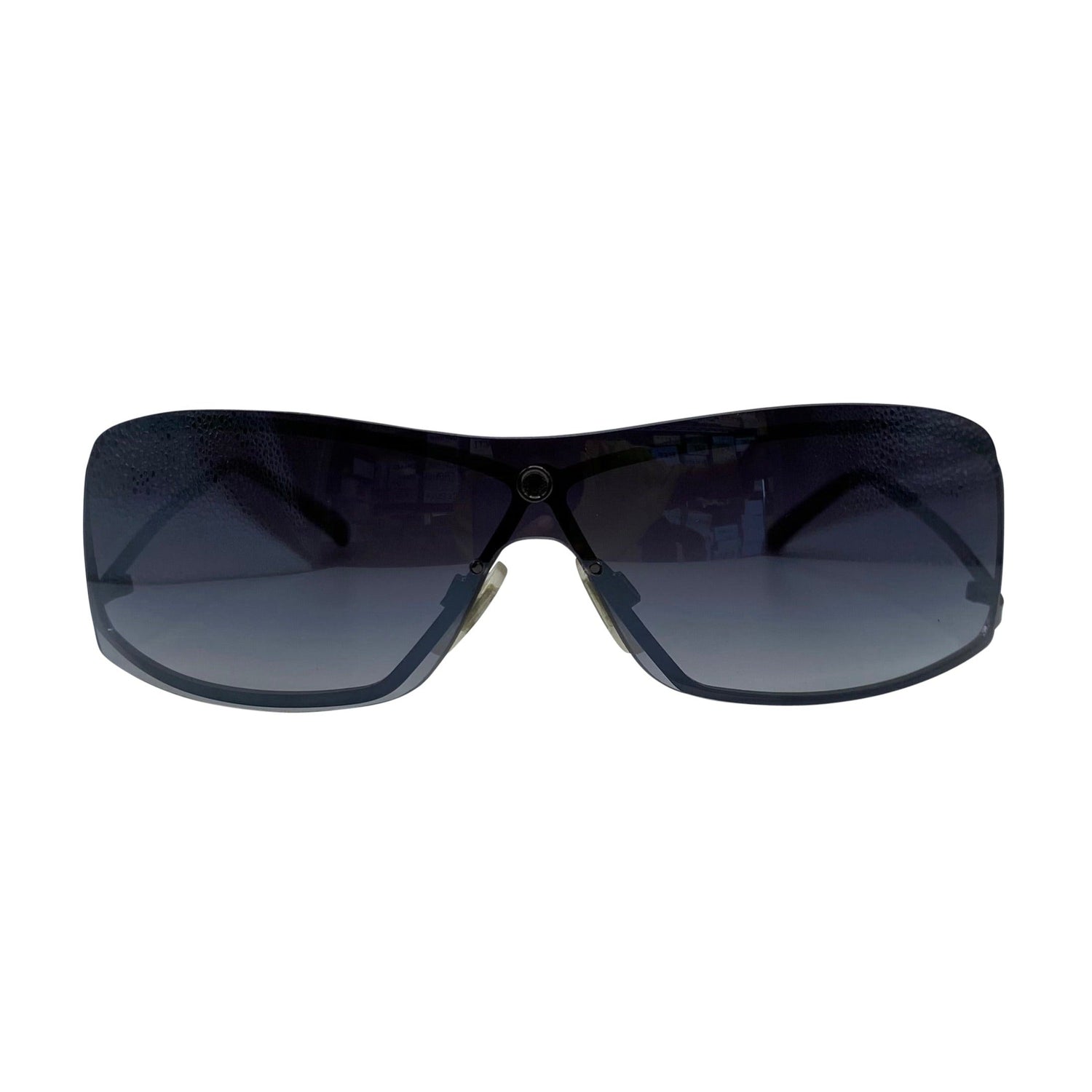WHISTLE TONE Sporty Y2K Sunglasses-Giant Vintage Eyewear