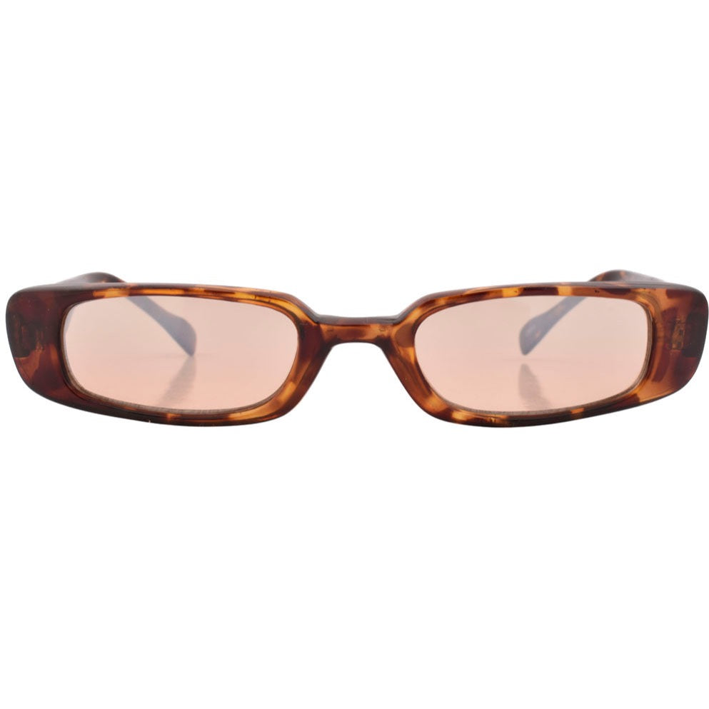 ZOTZ Tortoise/Amber Flash Slim 90s Sunglasses