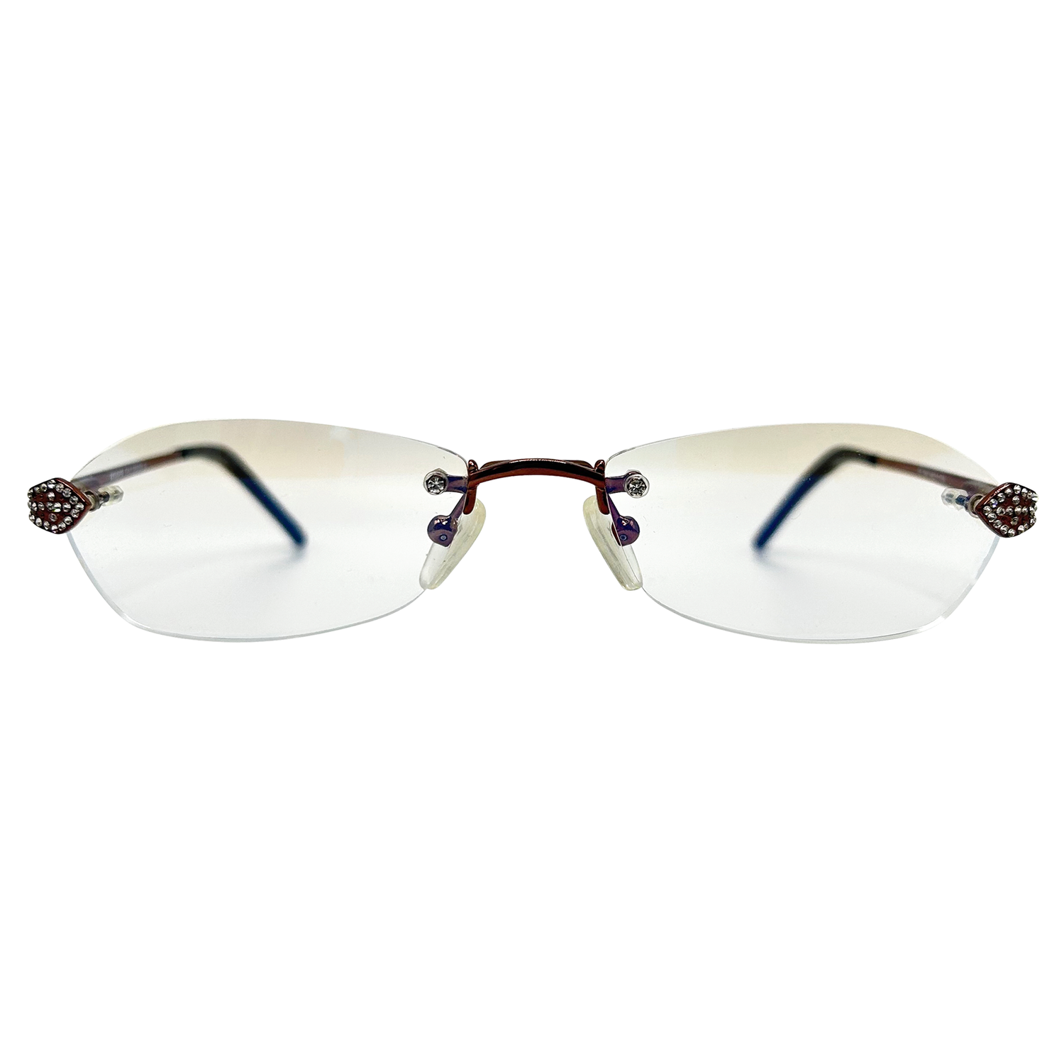 JOKER Clear Oval 90s Glasses | Premium-Giant Vintage Eyewear