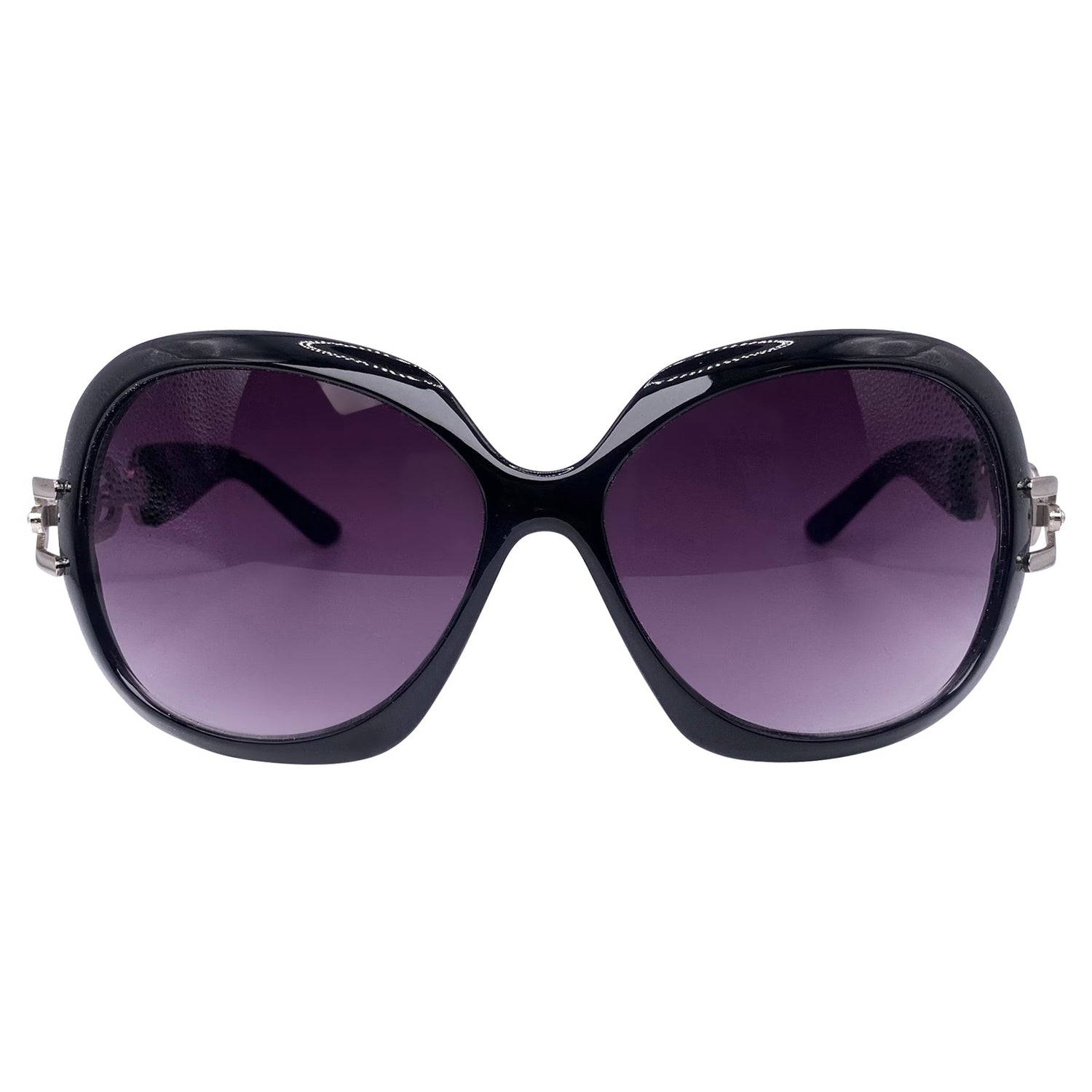 GLAM Studded Oversized Sunglasses-Giant Vintage Eyewear