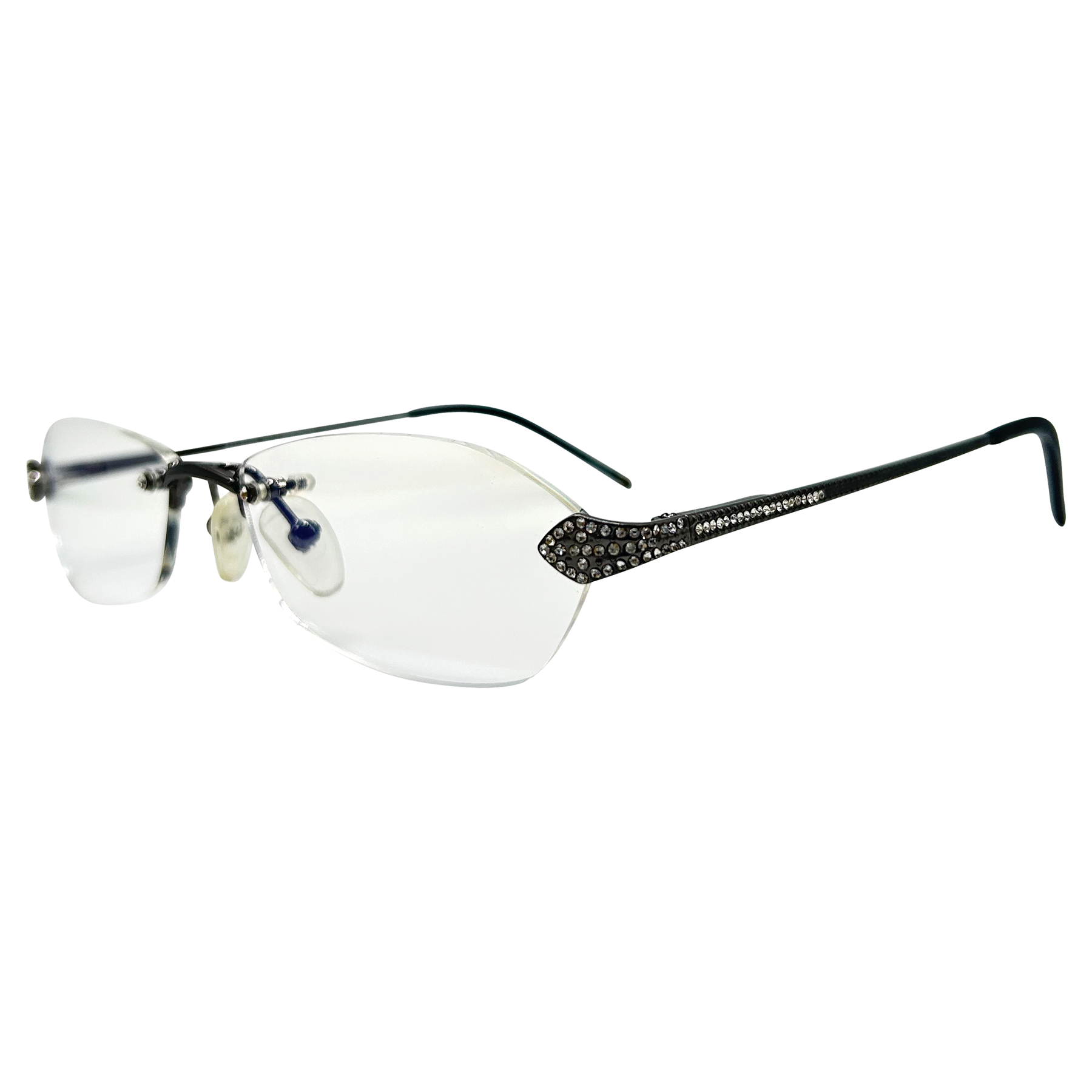 JOKER Clear Oval 90s Glasses | Premium