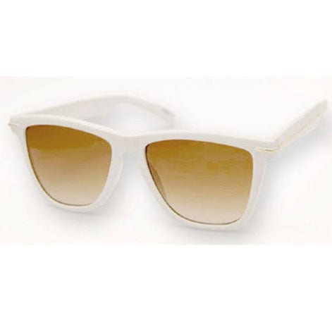 kendall white sunglasses